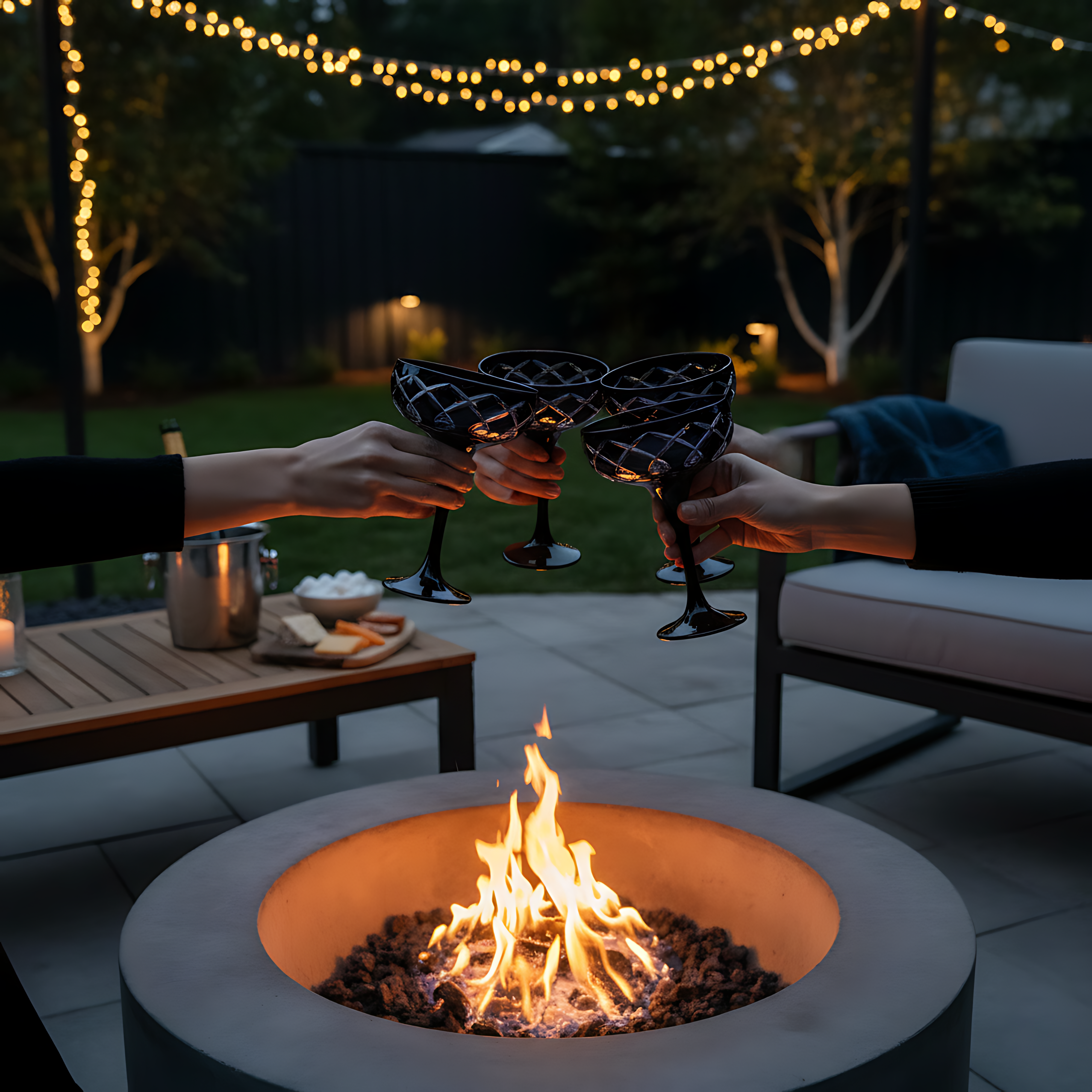 Heritage Kup Ayaklı Bardak - Margerie Crystal