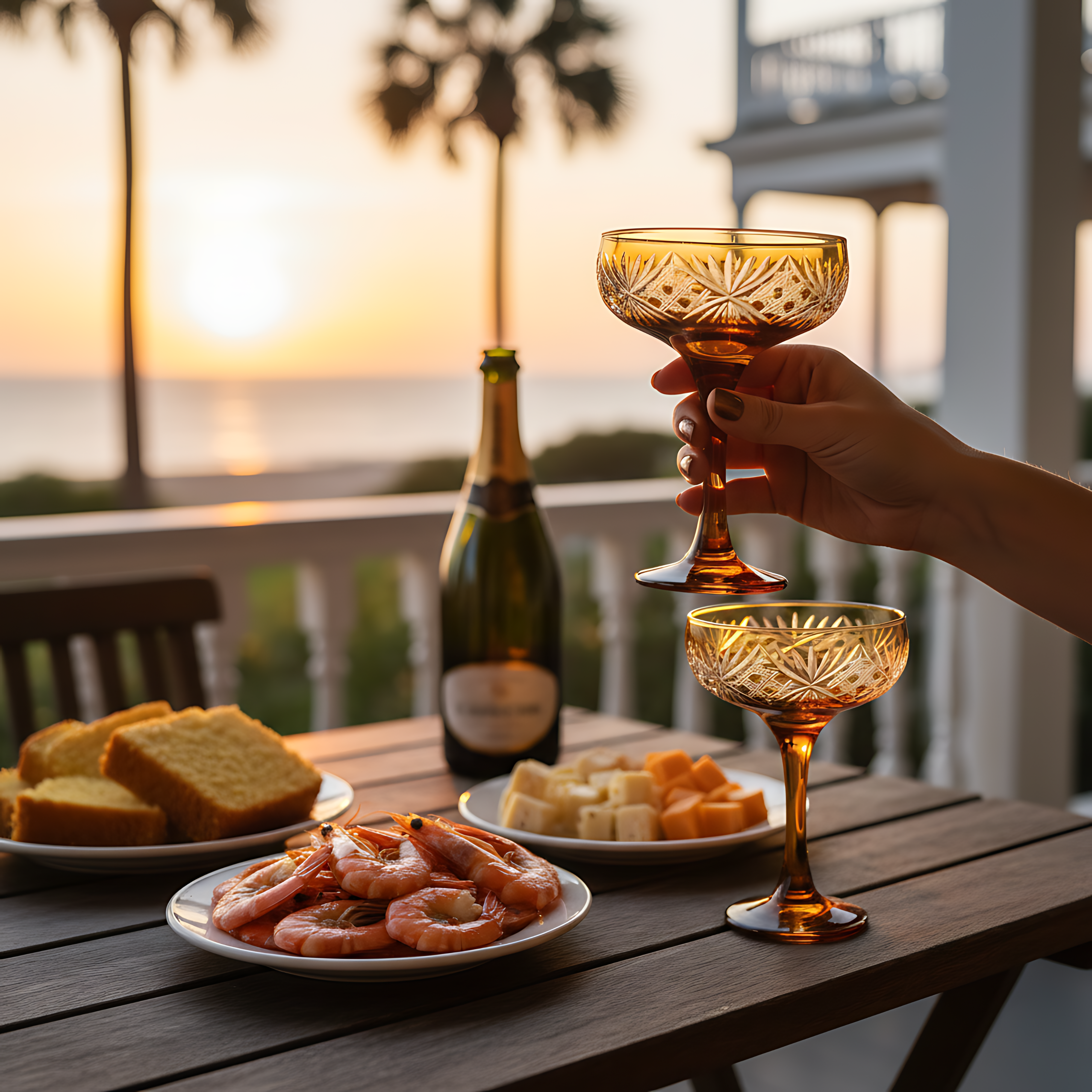 Éclat Kup Ayaklı Bardak - Margerie Crystal