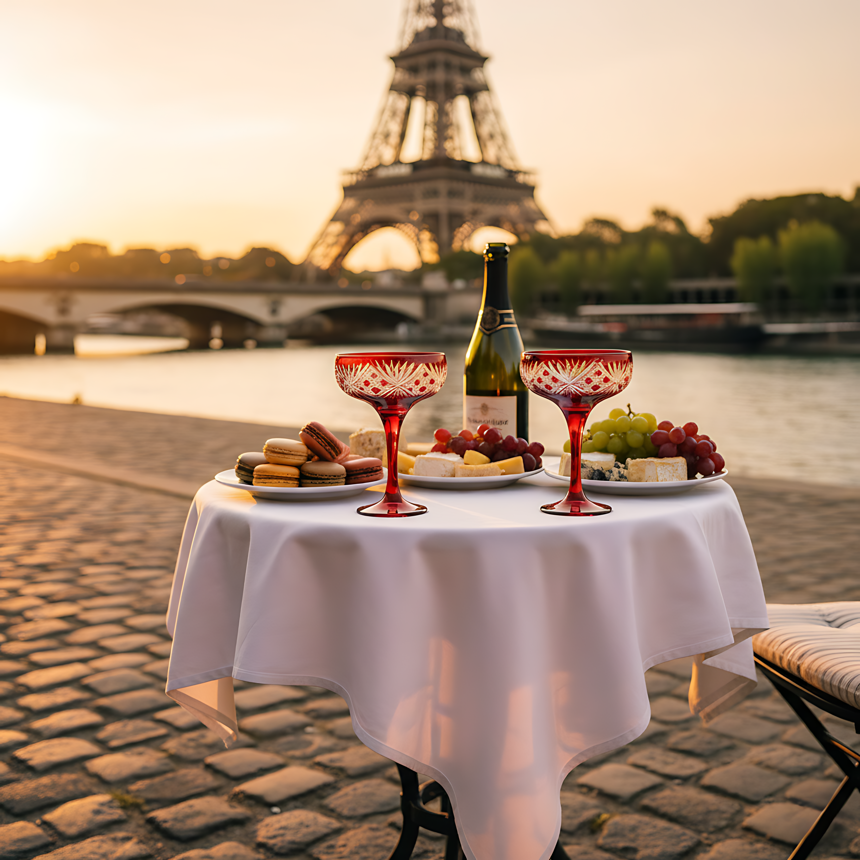 Éclat Kup Ayaklı Bardak - Margerie Crystal