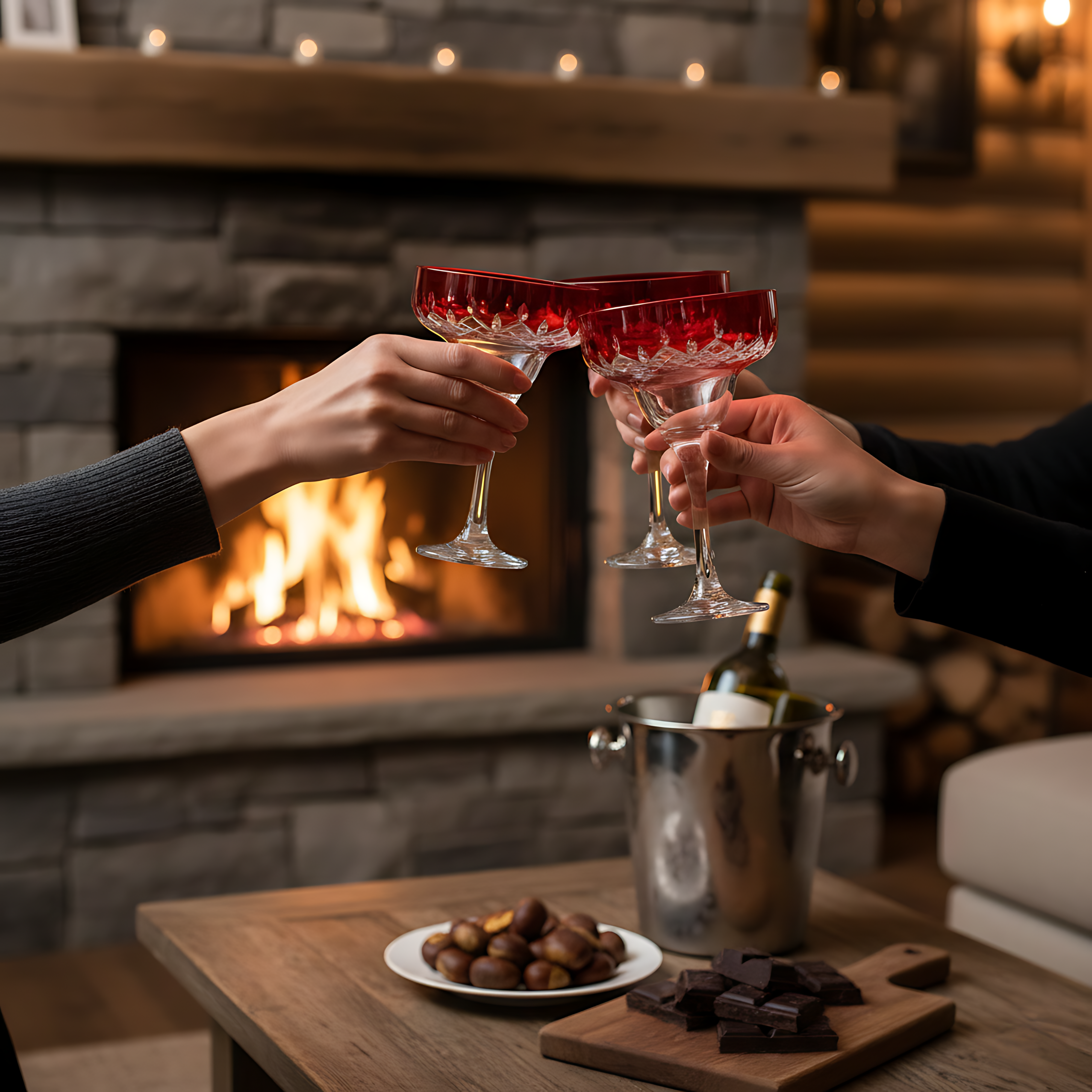 Aria Kup Ayaklı Kadeh - Margerie Crystal