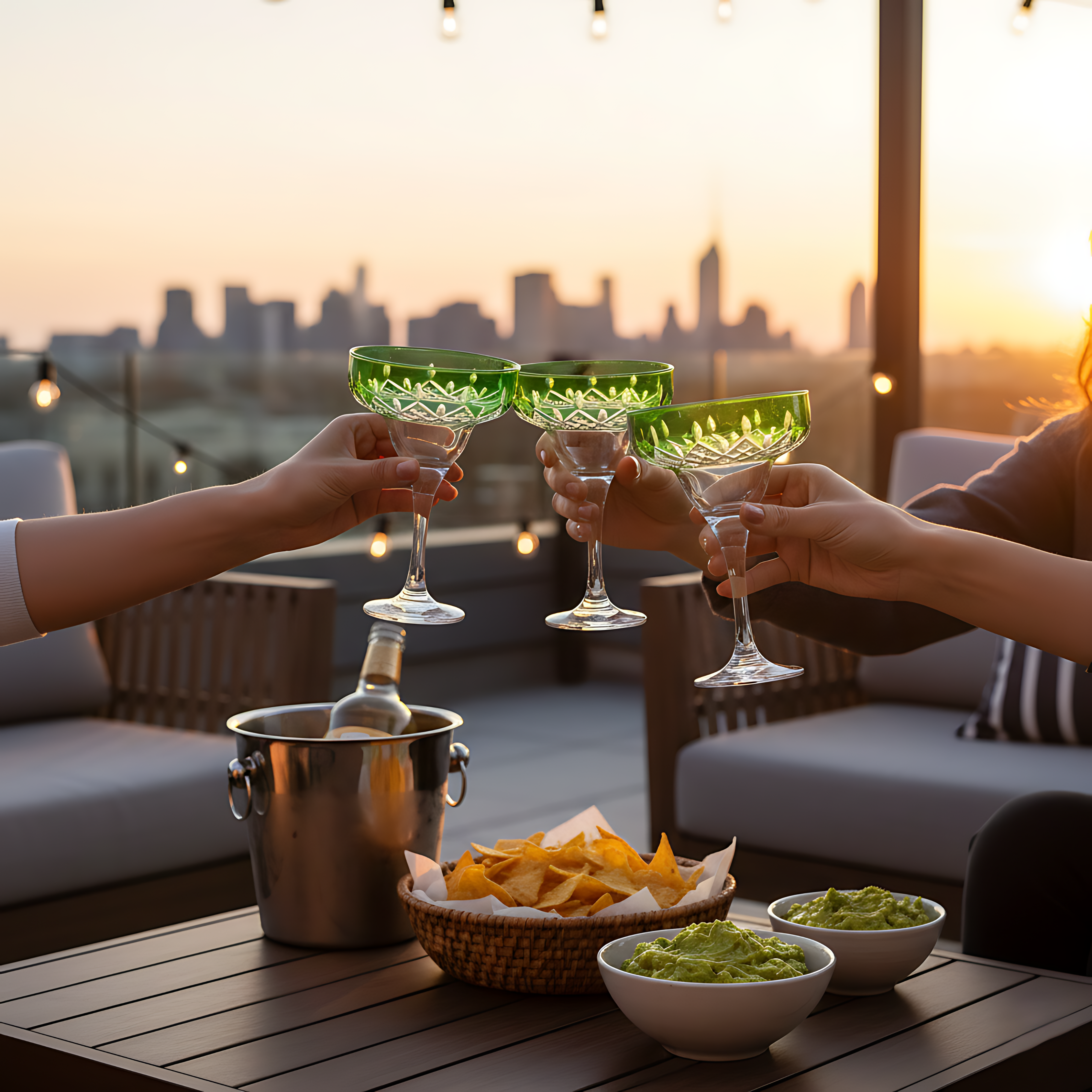 Aria Kup Ayaklı Kadeh - Margerie Crystal