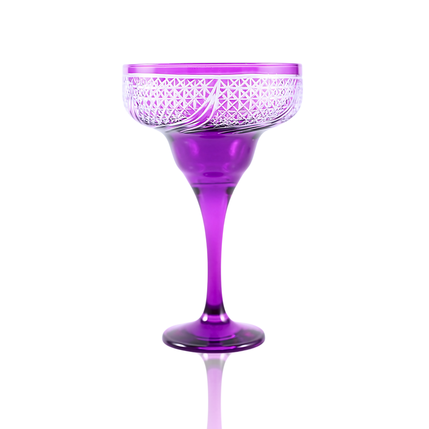 Aurora Kup Ayaklı Kadeh - Margerie Crystal