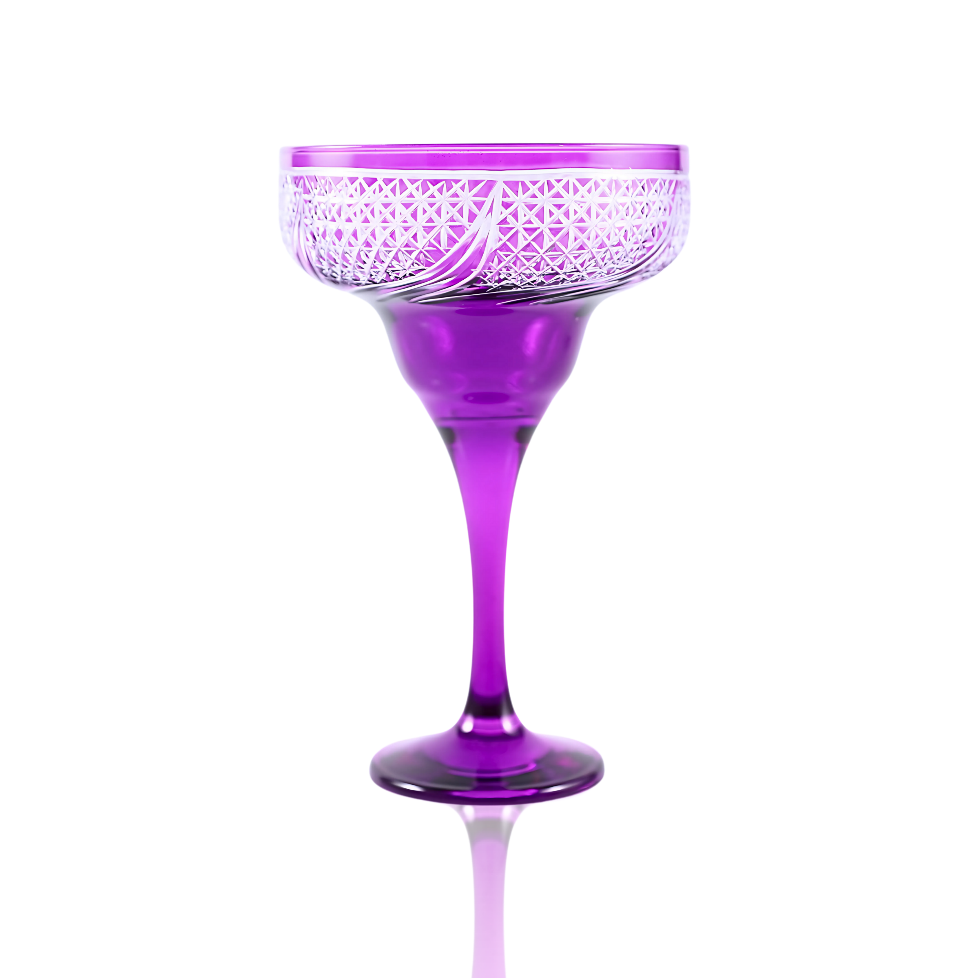 Aurora Kup Ayaklı Kadeh - Margerie Crystal