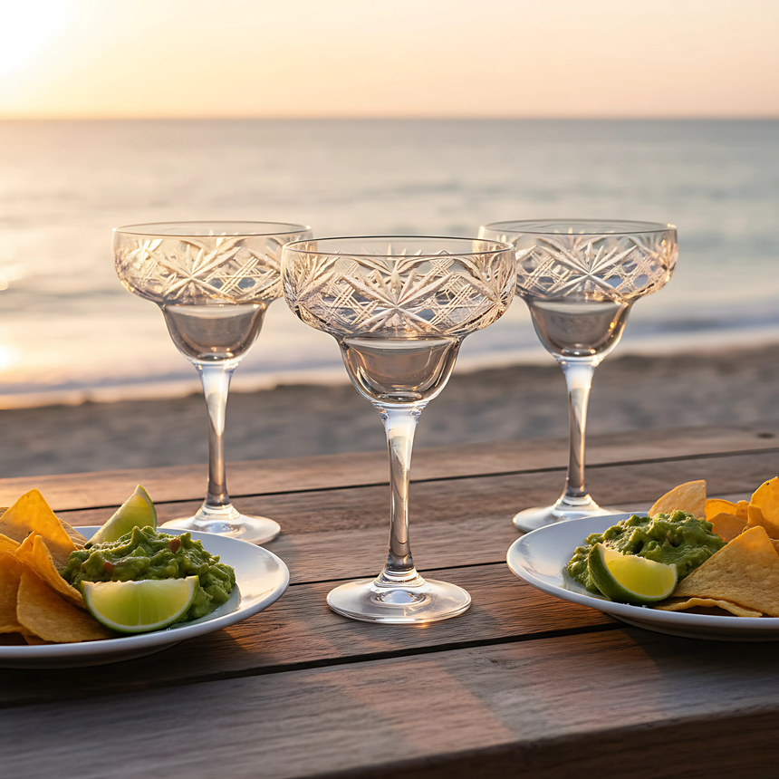 Éclat Kup Ayaklı Kadeh - Margerie Crystal