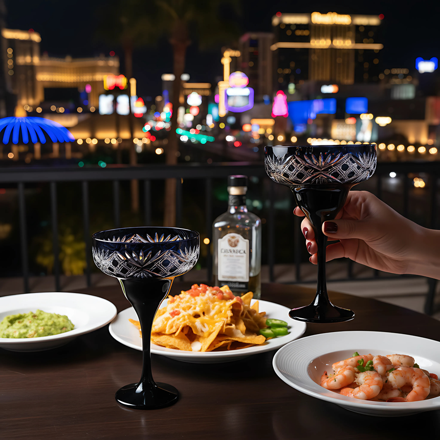 Éclat Kup Ayaklı Kadeh - Margerie Crystal