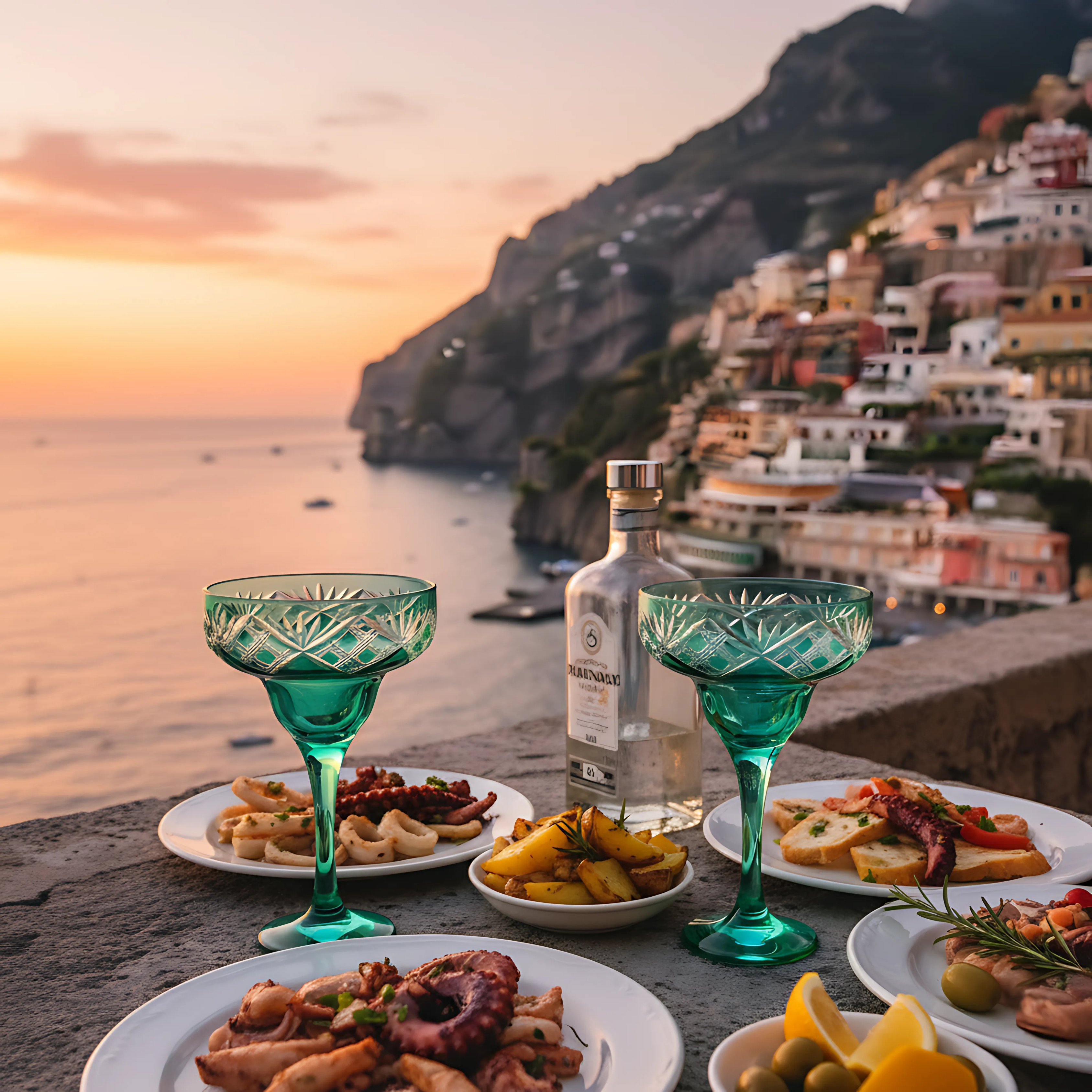 Éclat Kup Ayaklı Kadeh - Margerie Crystal