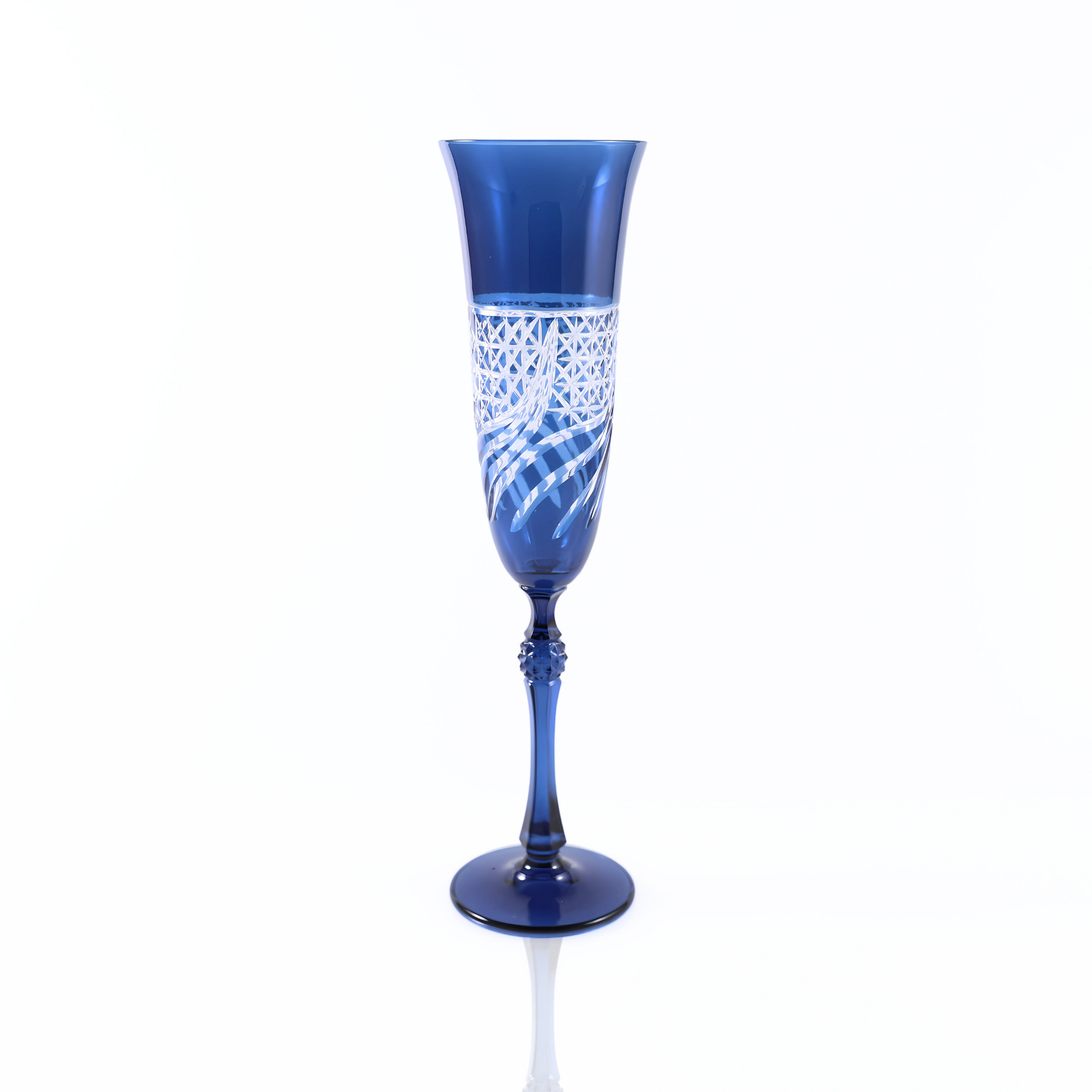 Aurora Kristal Flüt Kadeh - Margerie Crystal