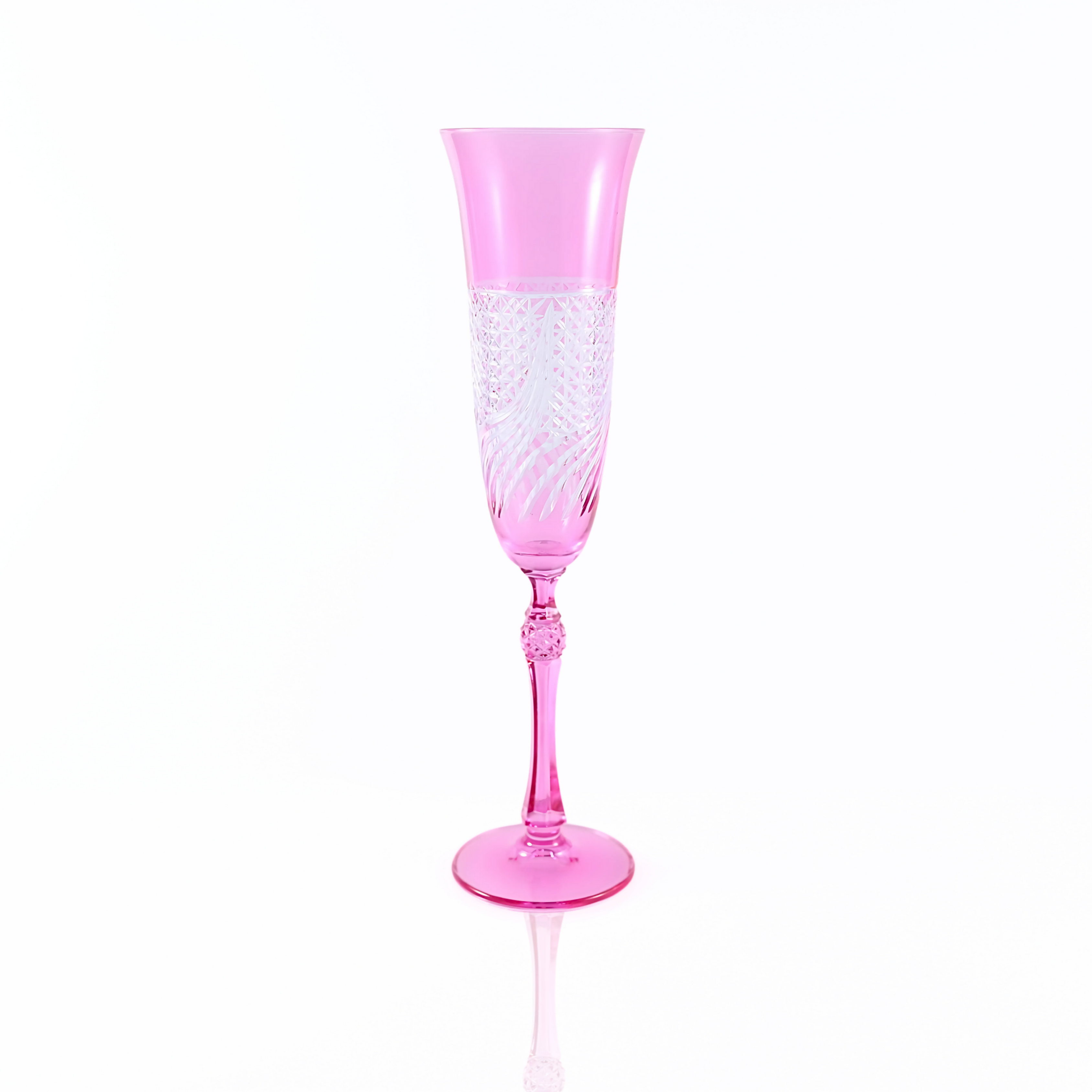 Aurora Kristal Flüt Kadeh - Margerie Crystal