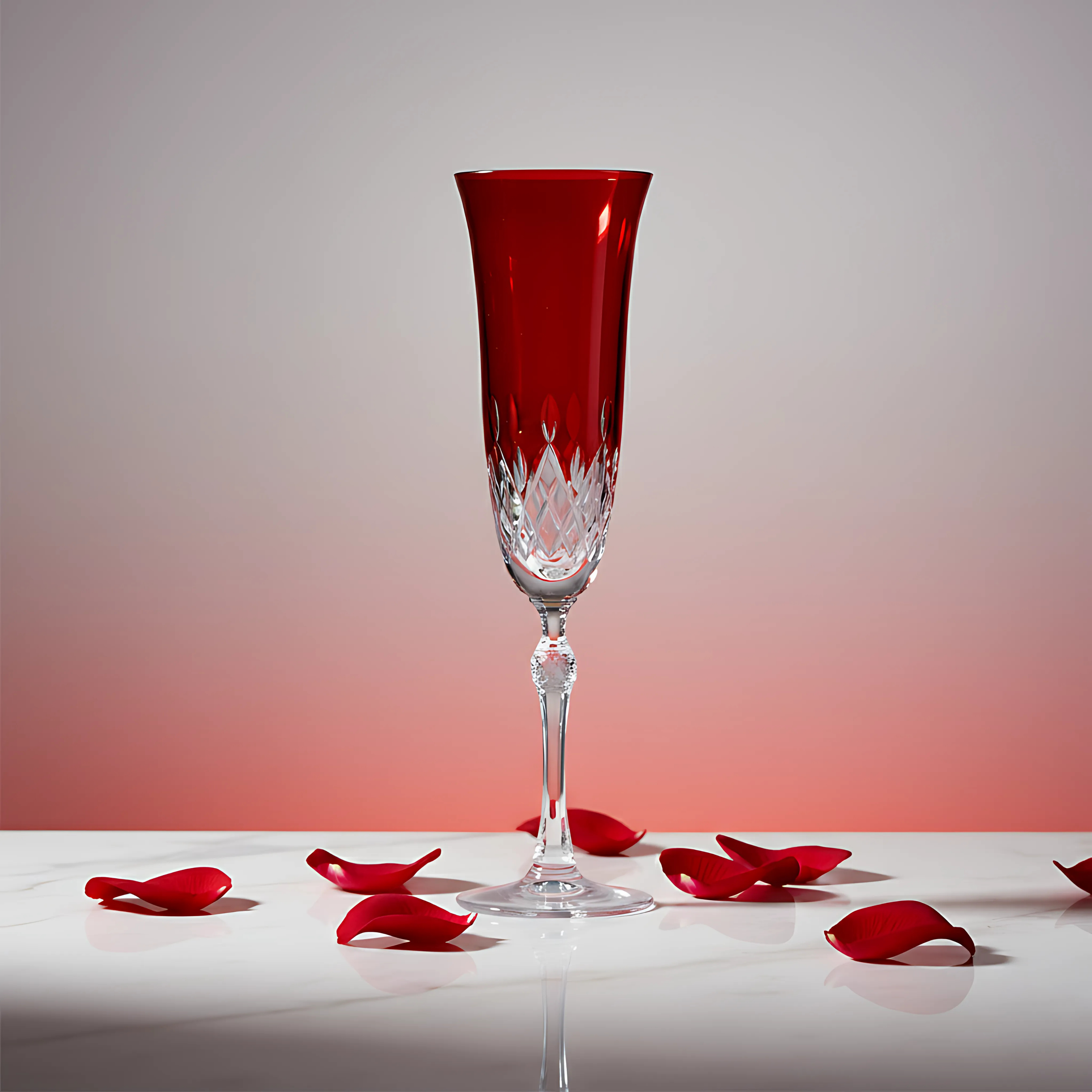 Aria Kristal Flüt Kadeh - Margerie Crystal