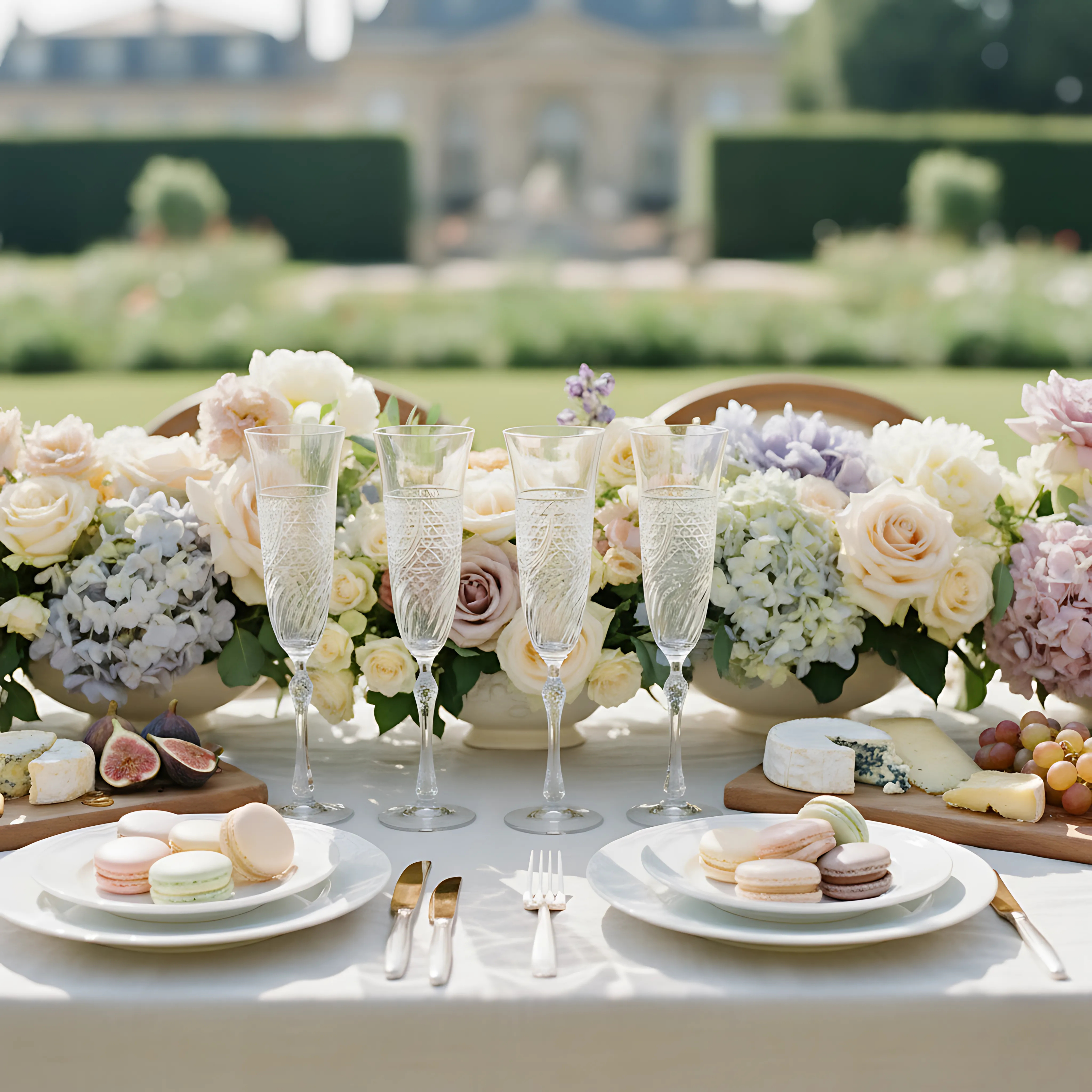 Aurora Kristal Flüt Kadeh - Margerie Crystal