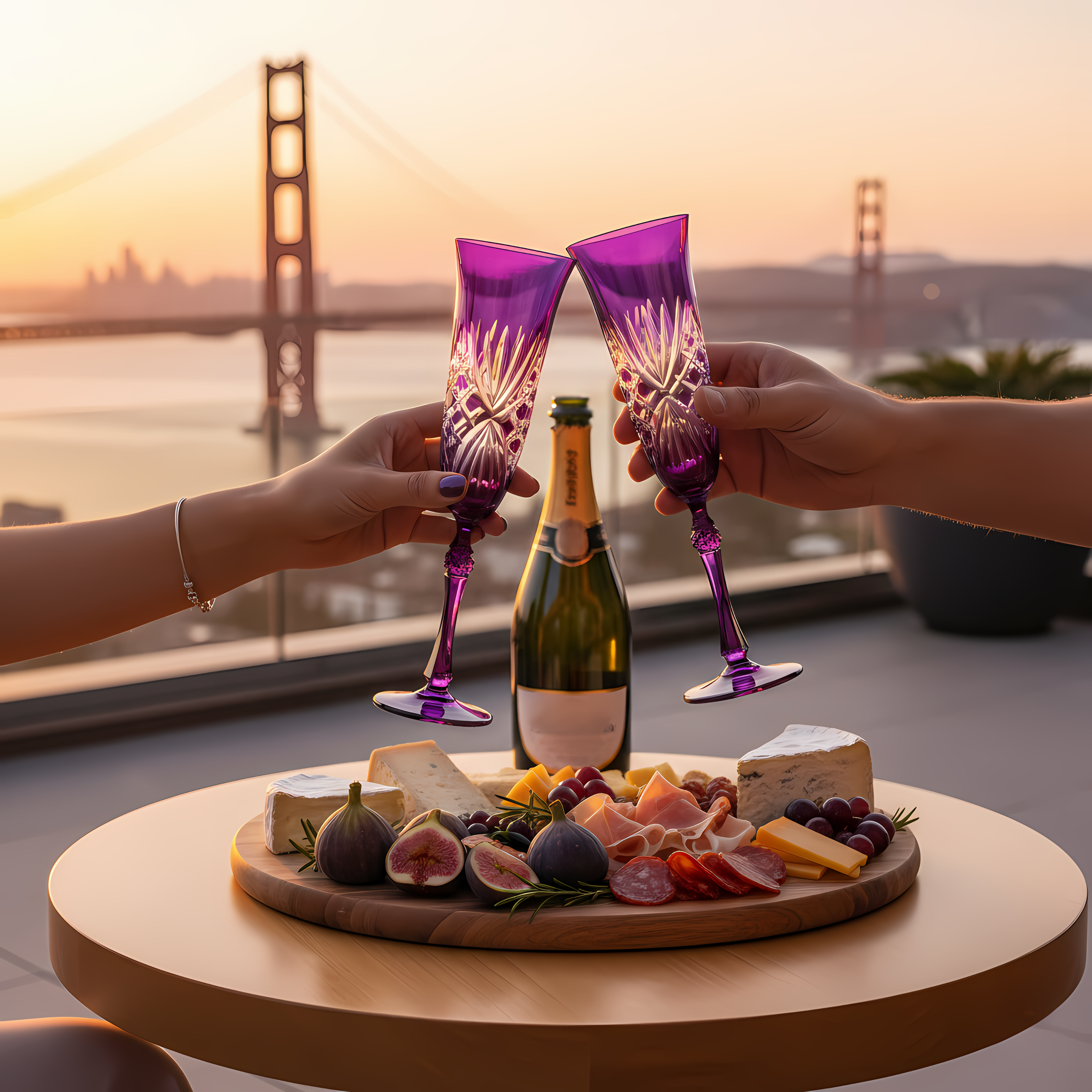 Éclat Kristal Flüt Kadeh - Margerie Crystal