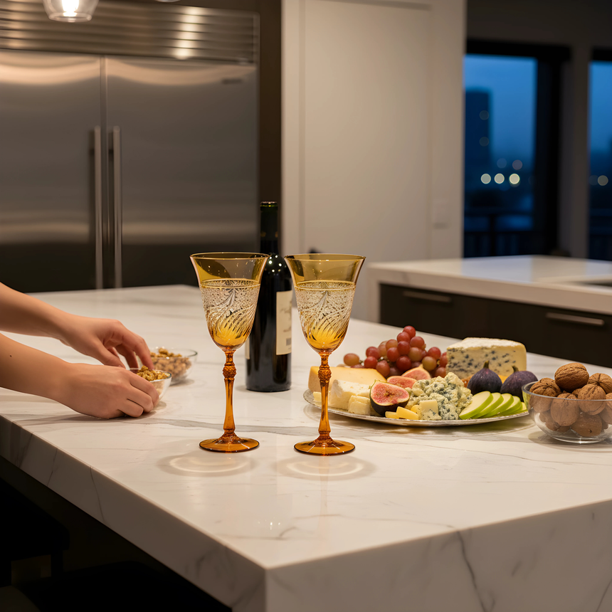 Aurora Kristal Kadeh - Margerie Crystal