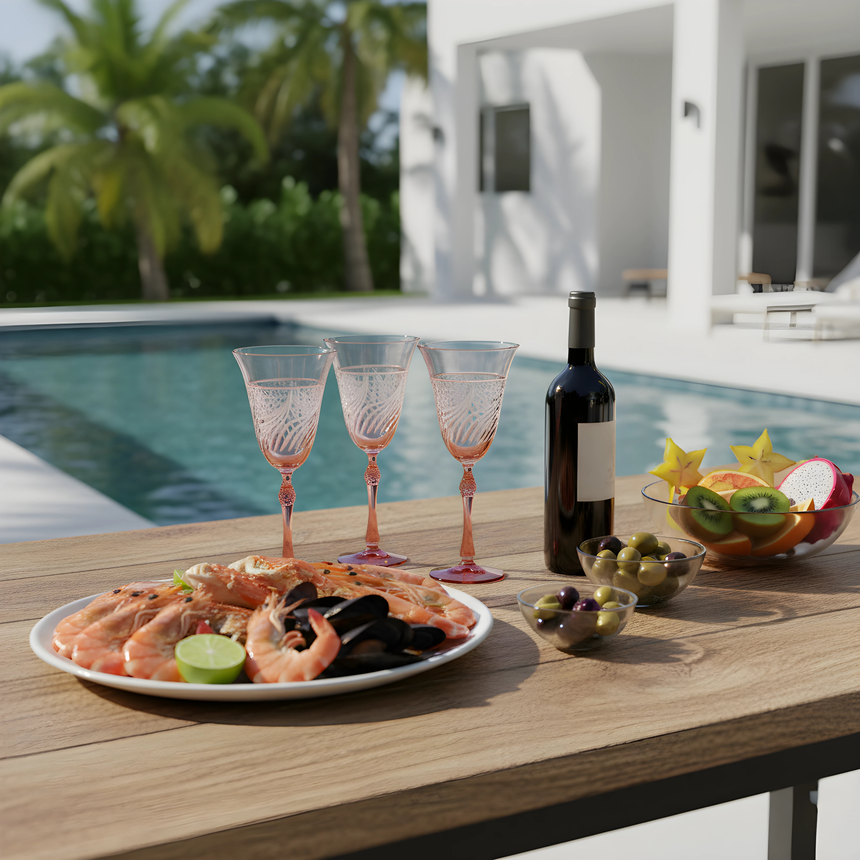 Aurora Kristal Kadeh - Margerie Crystal