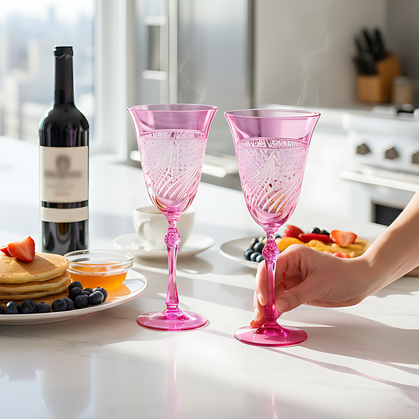 Aurora Kristal Kadeh - Margerie Crystal