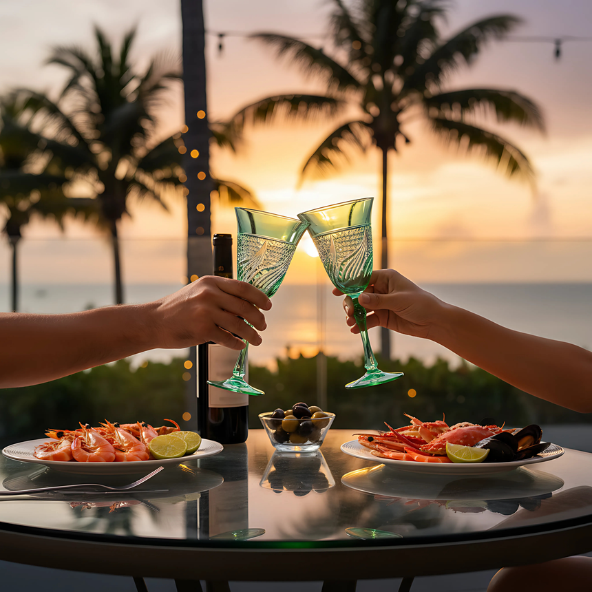 Aurora Kristal Kadeh - Margerie Crystal