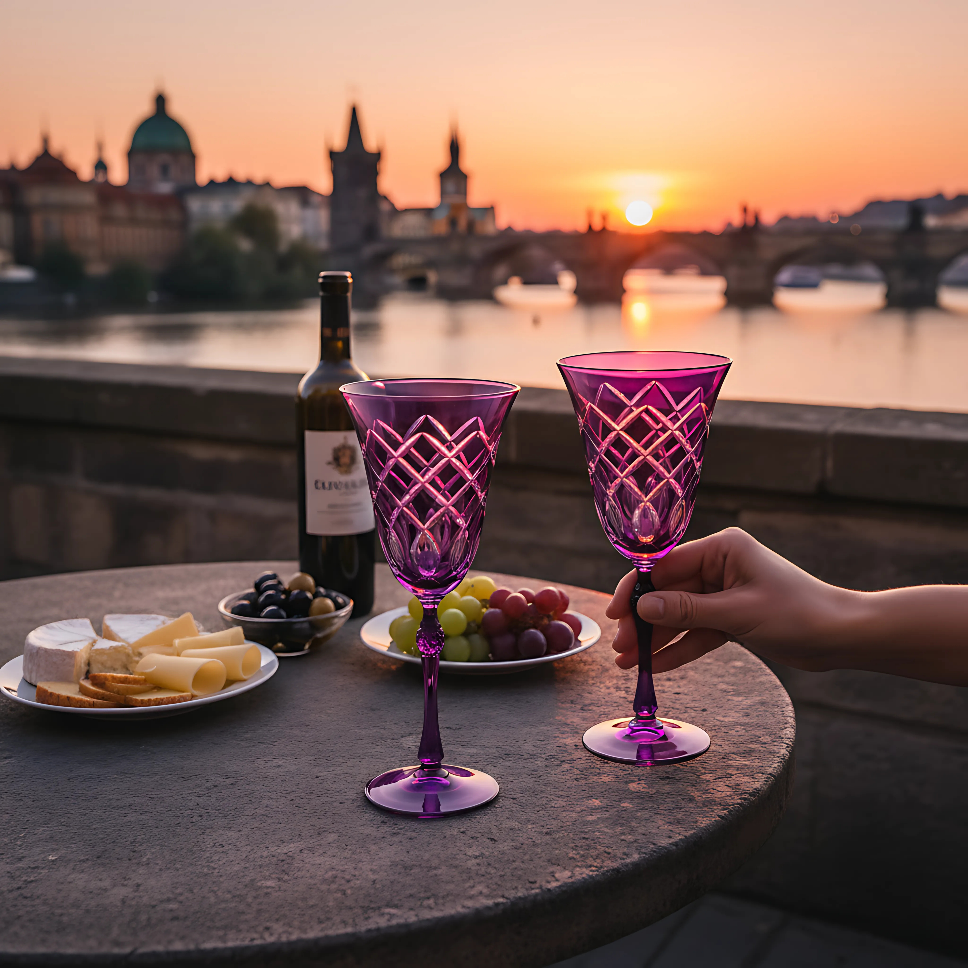 Heritage Kristal Kadeh - Margerie Crystal