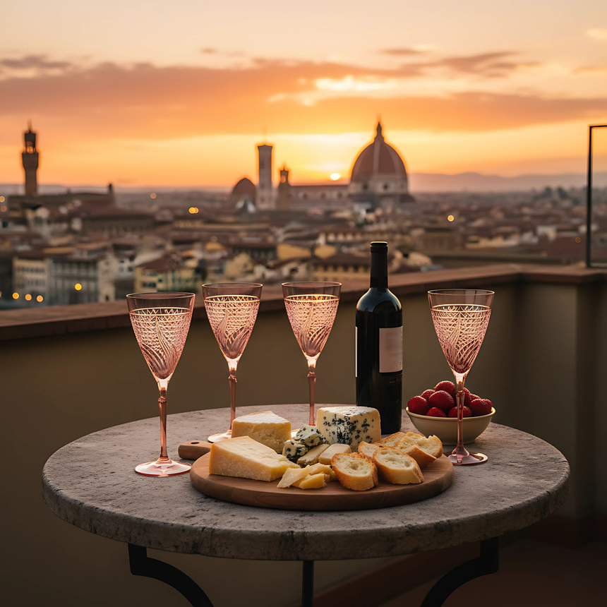 Aurora Kristal Kadeh - Margerie Crystal