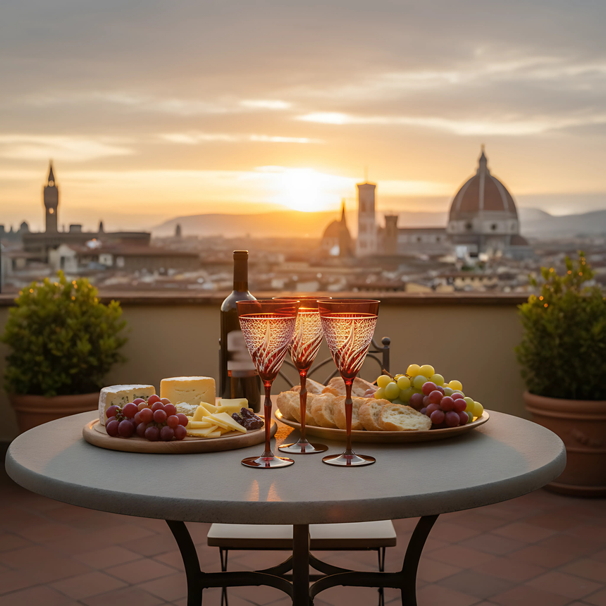 Aurora Kristal Kadeh - Margerie Crystal