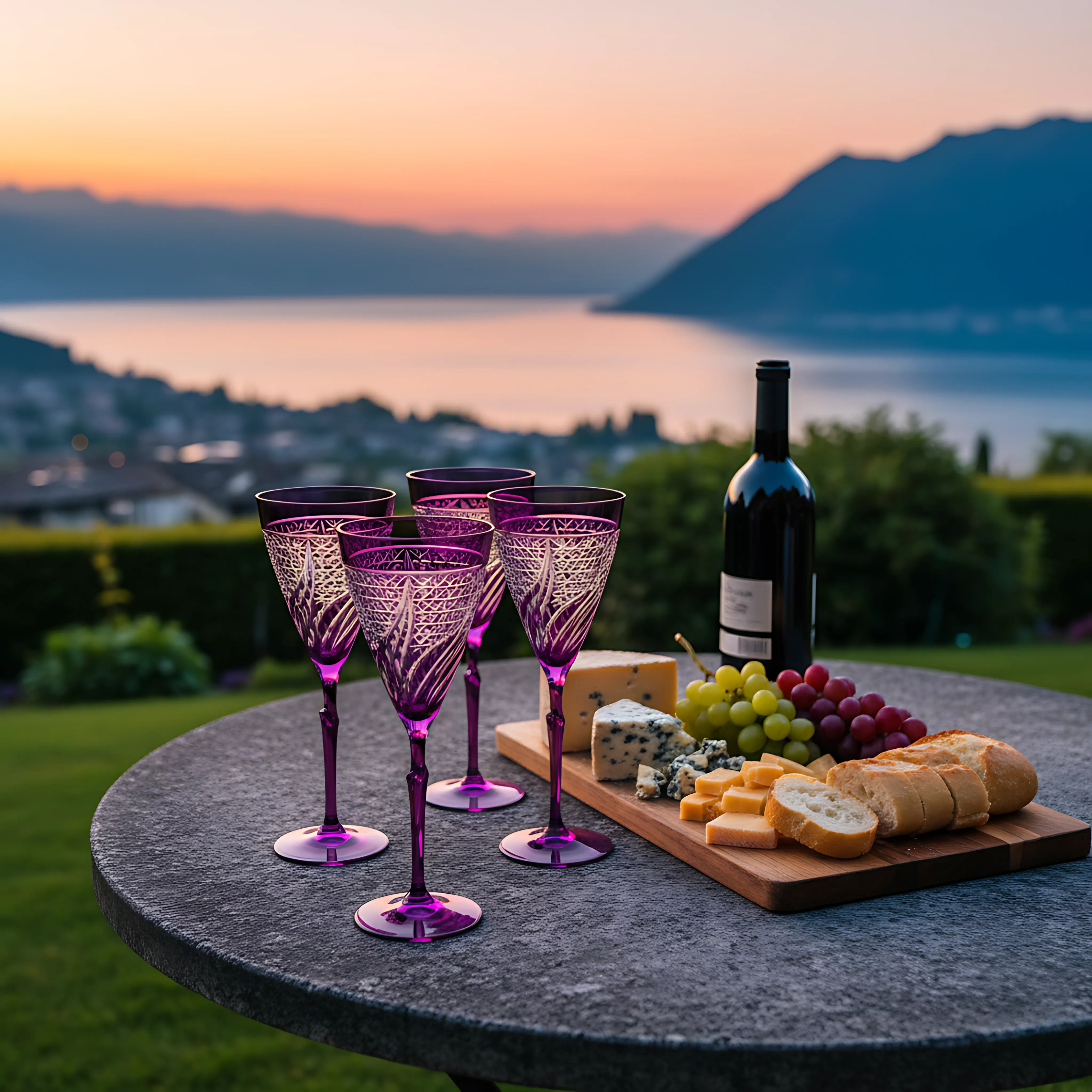 Aurora Kristal Kadeh - Margerie Crystal