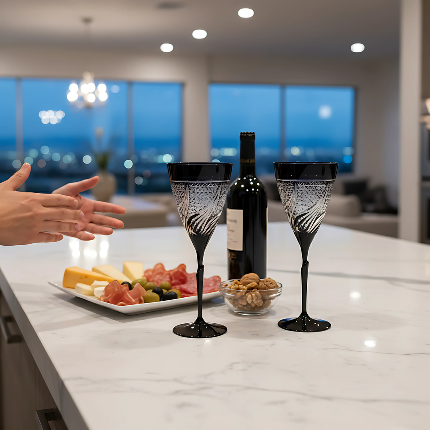 Aurora Kristal Kadeh - Margerie Crystal