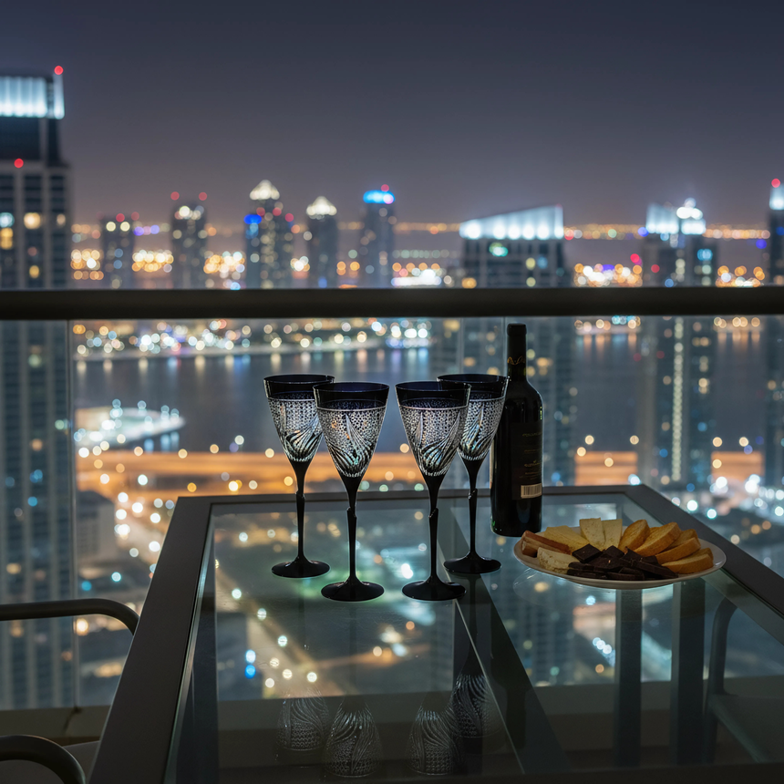 Aurora Kristal Kadeh - Margerie Crystal