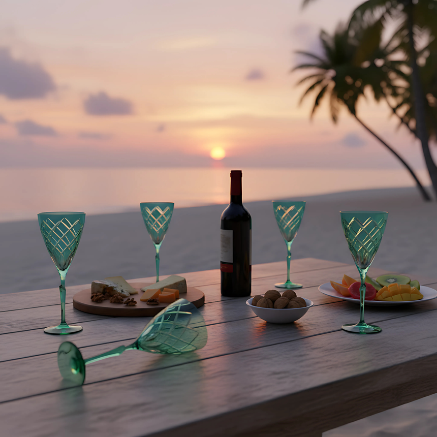 Heritage Kristal Kadeh - Margerie Crystal