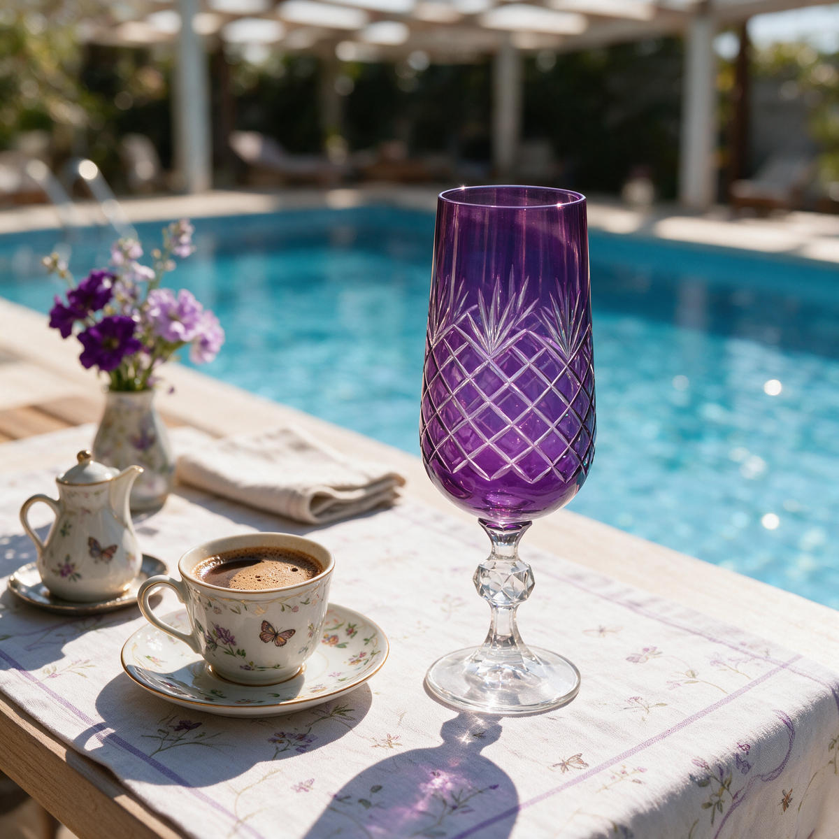Bohemia Crystal Intermediate Flute Glass 180cc
