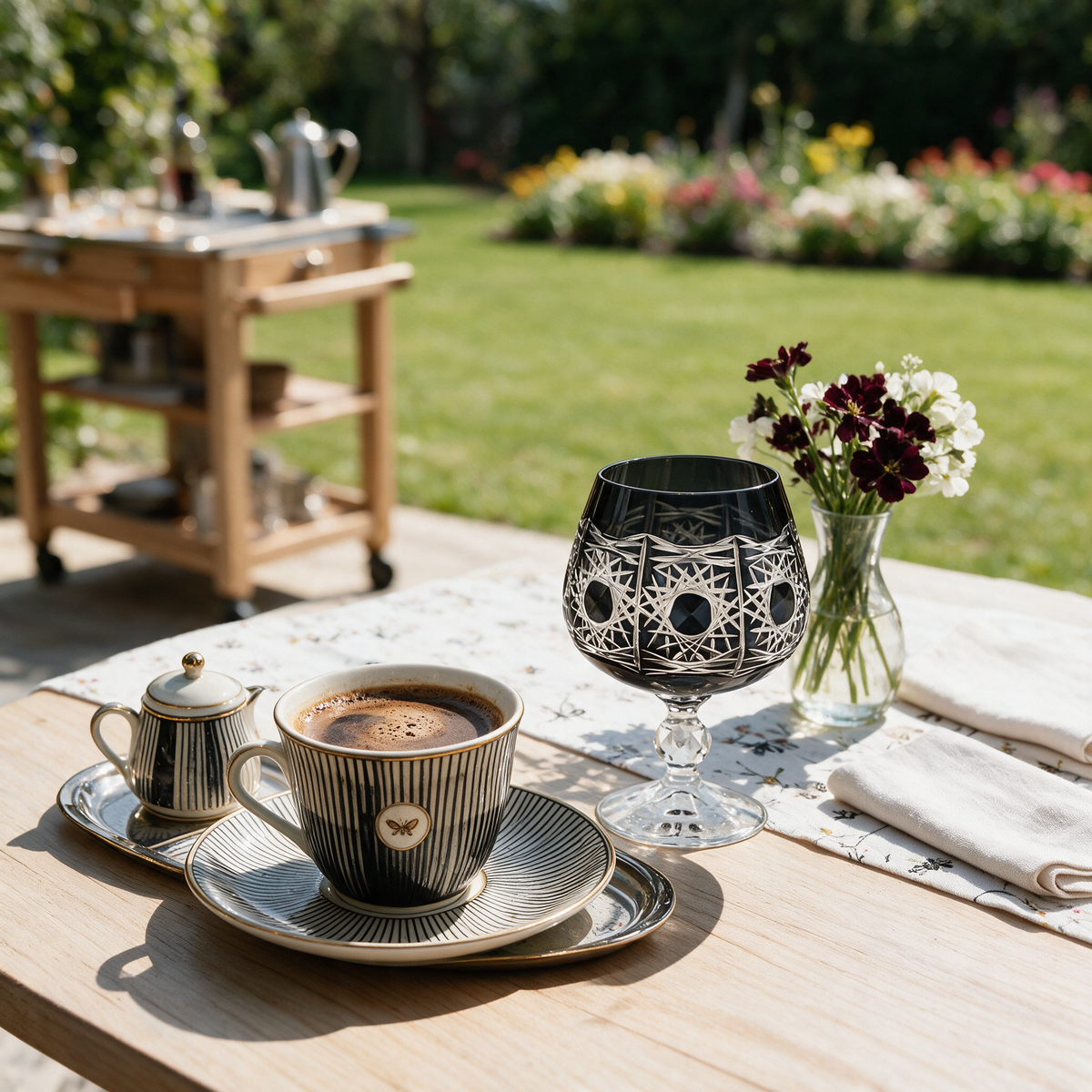 Bohemia Crystal Pavo Kahve Yanı Su Bardağı 250cc
