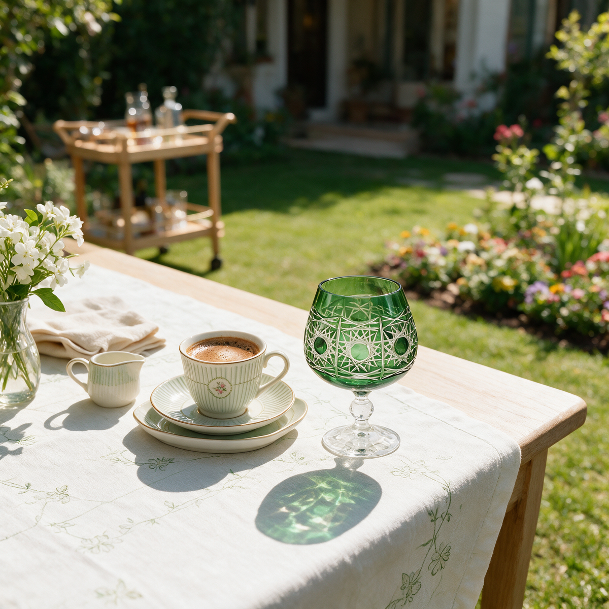 Bohemia Crystal Pavo Kahve Yanı Su Bardağı 250cc