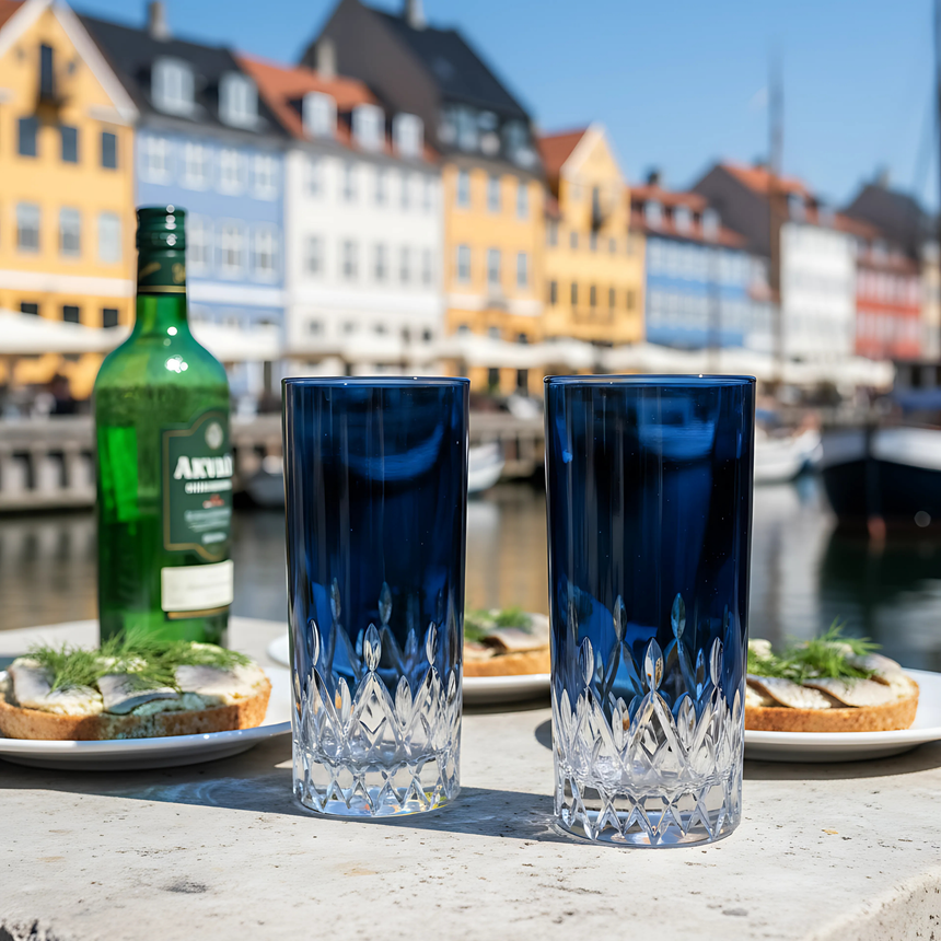 Aria Cam Uzun Su Bardağı - Margerie Crystal