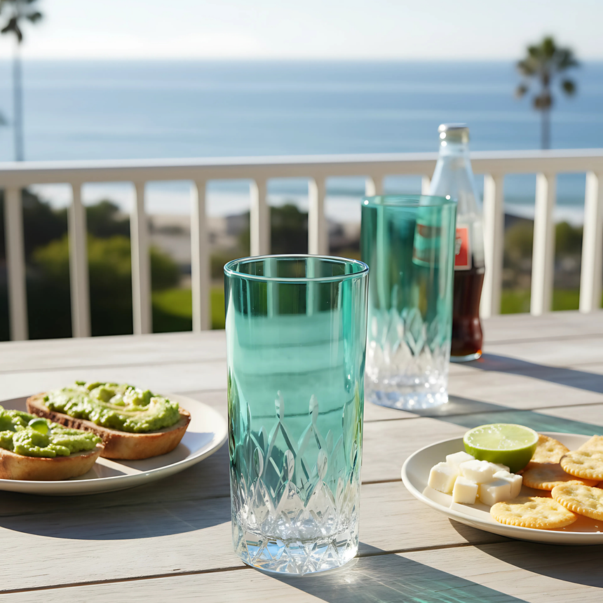 Aria Cam Uzun Su Bardağı - Margerie Crystal