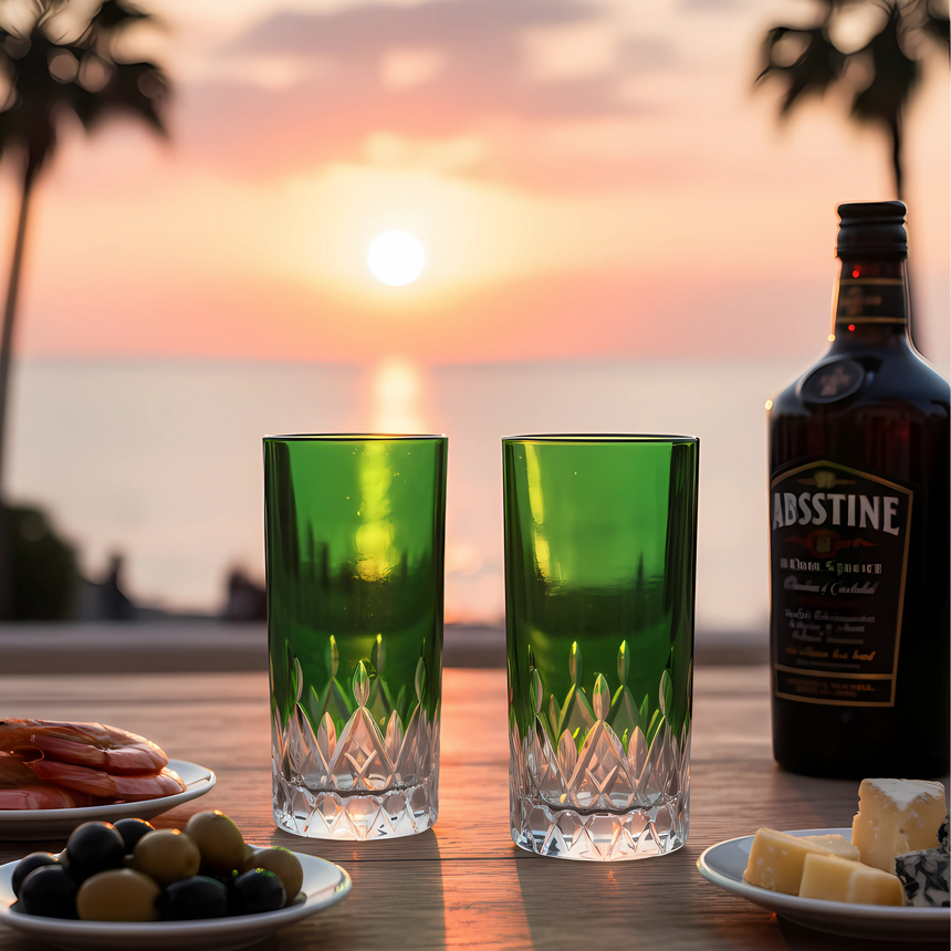 Aria Cam Uzun Su Bardağı - Margerie Crystal