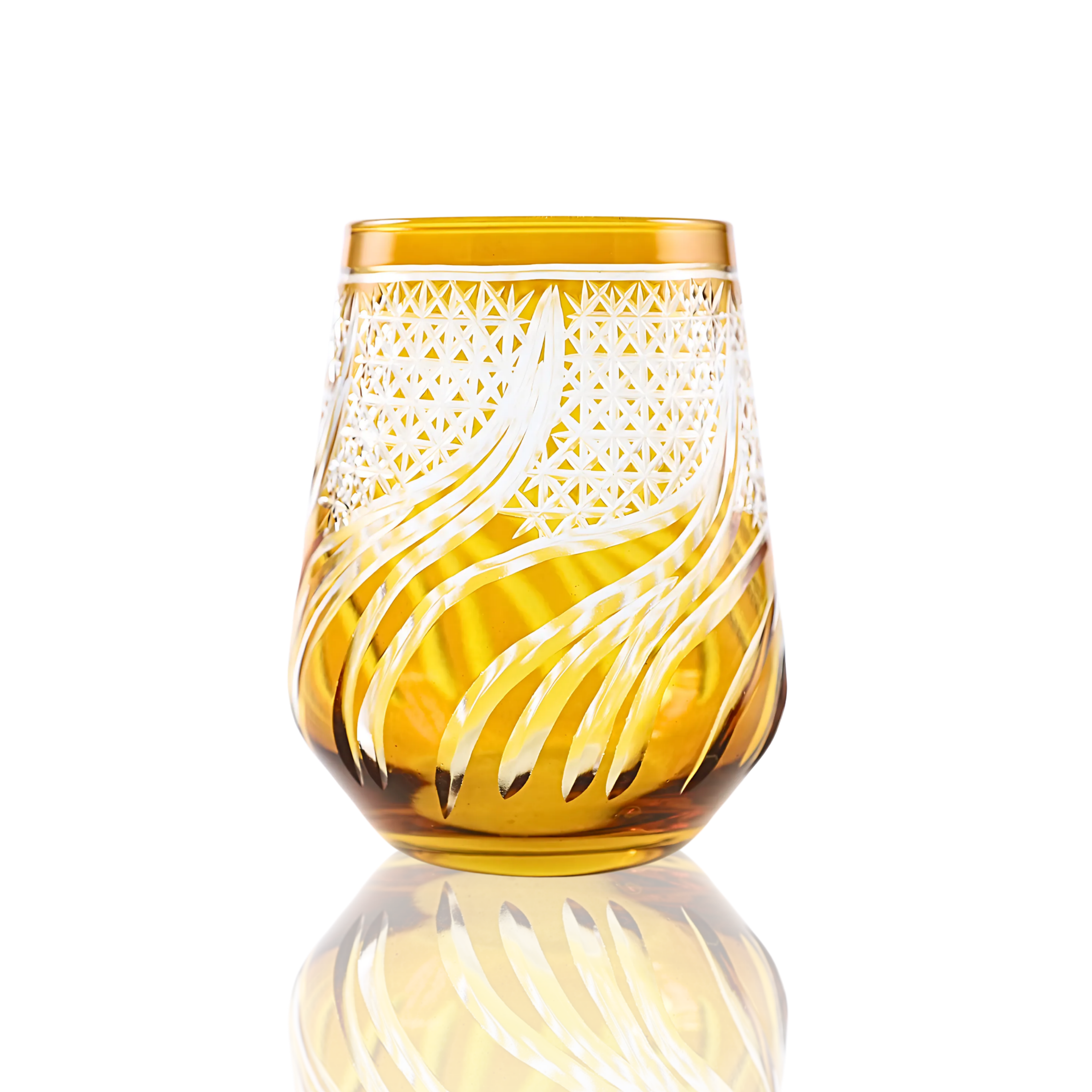 Aurora Cam Su Bardağı - Margerie Crystal