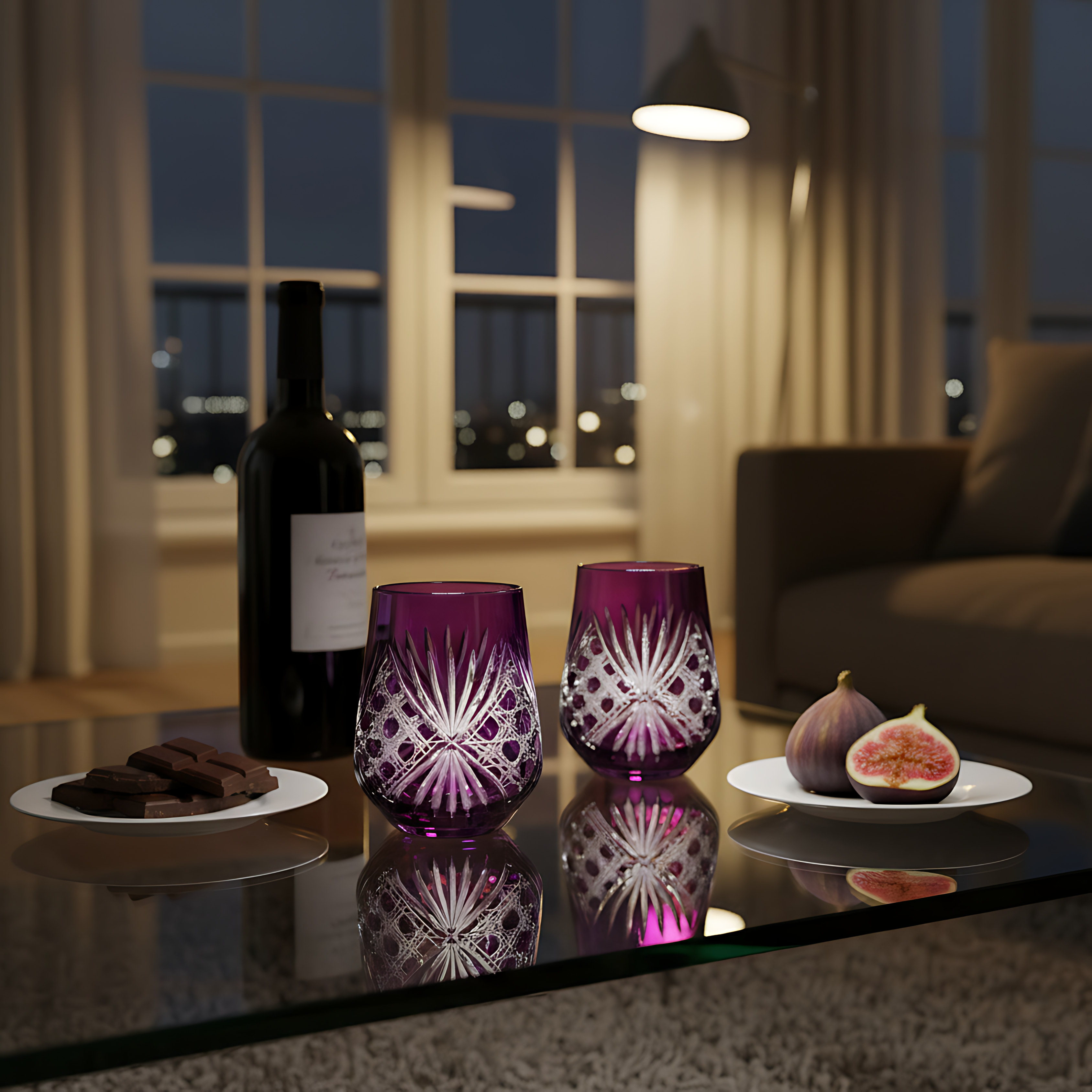 Éclat Cam Su Bardağı - Margerie Crystal