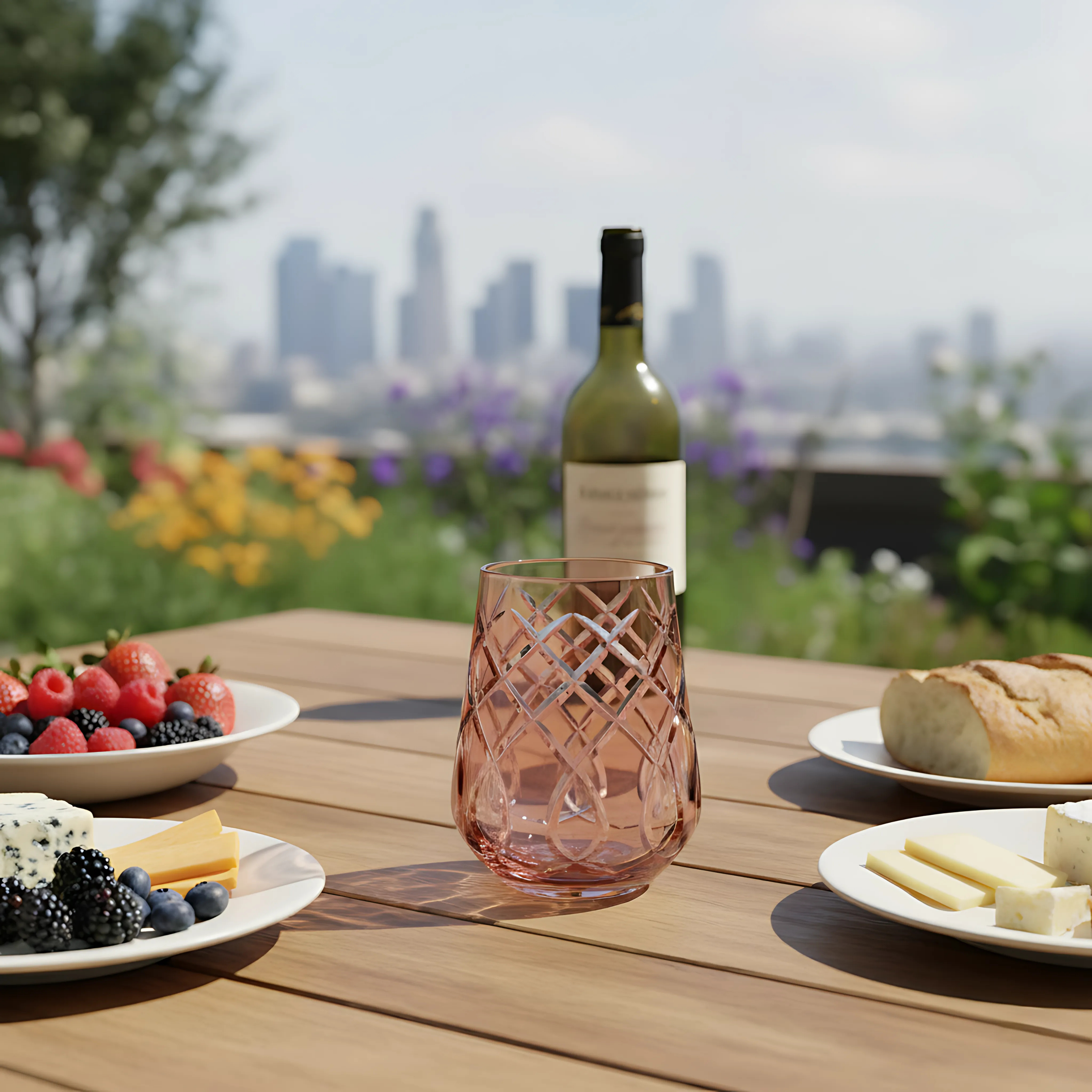 Heritage Cam Su Bardağı - Margerie Crystal