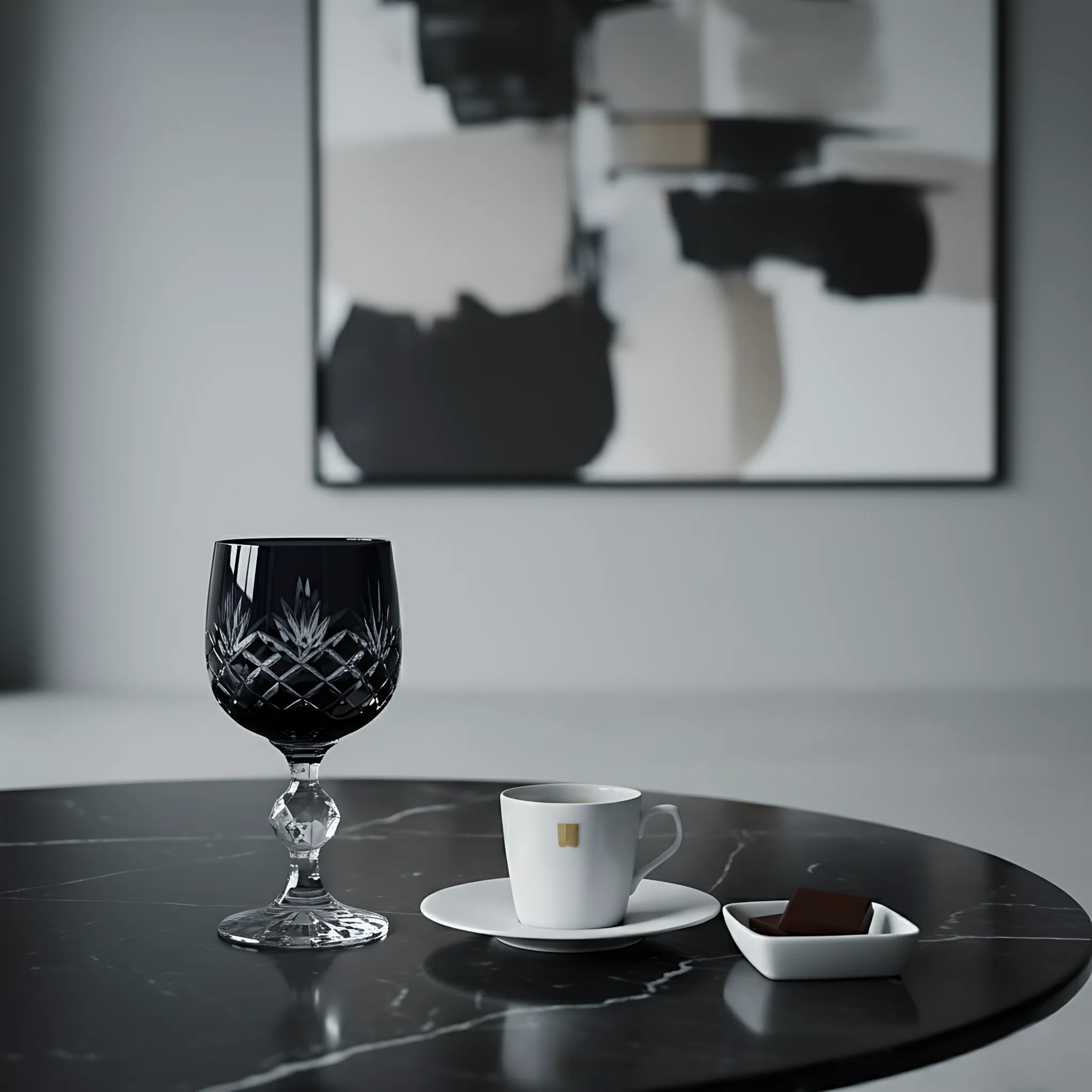 Bohemia Crystal Ara Kahve Yanı Su Bardağı - Margerie Crystal