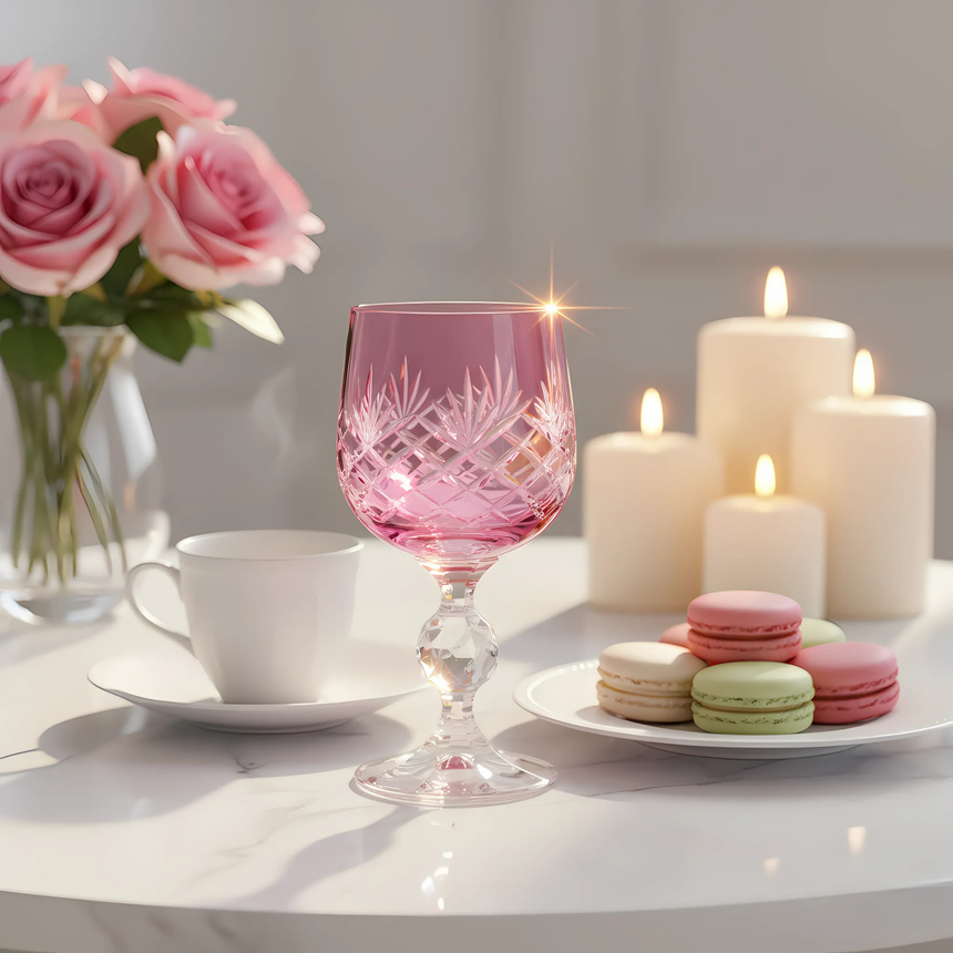 Bohemia Crystal Ara Kahve Yanı Su Bardağı - Margerie Crystal