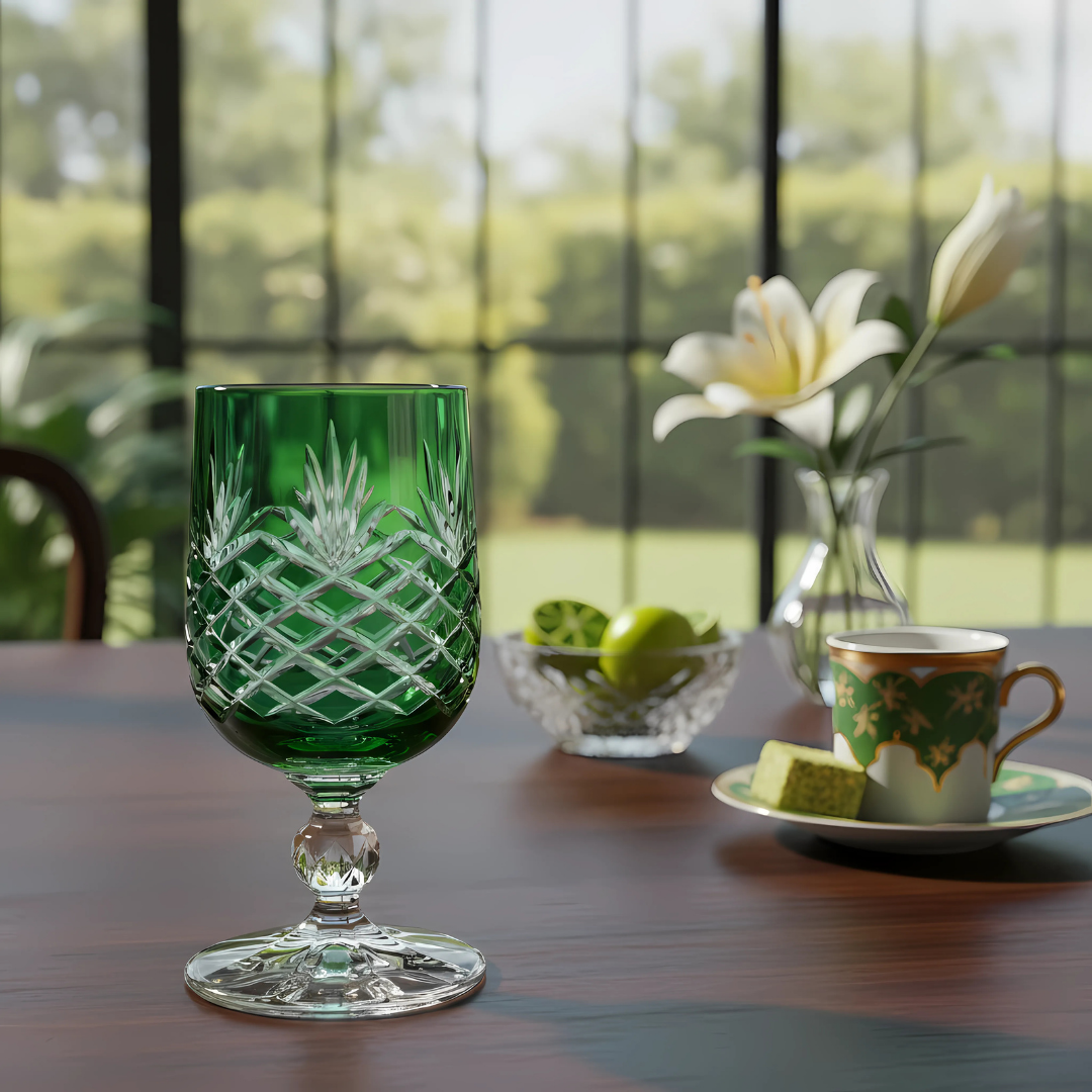 Bohemia Crystal Ara Kahve Yanı Su Bardağı - Margerie Crystal