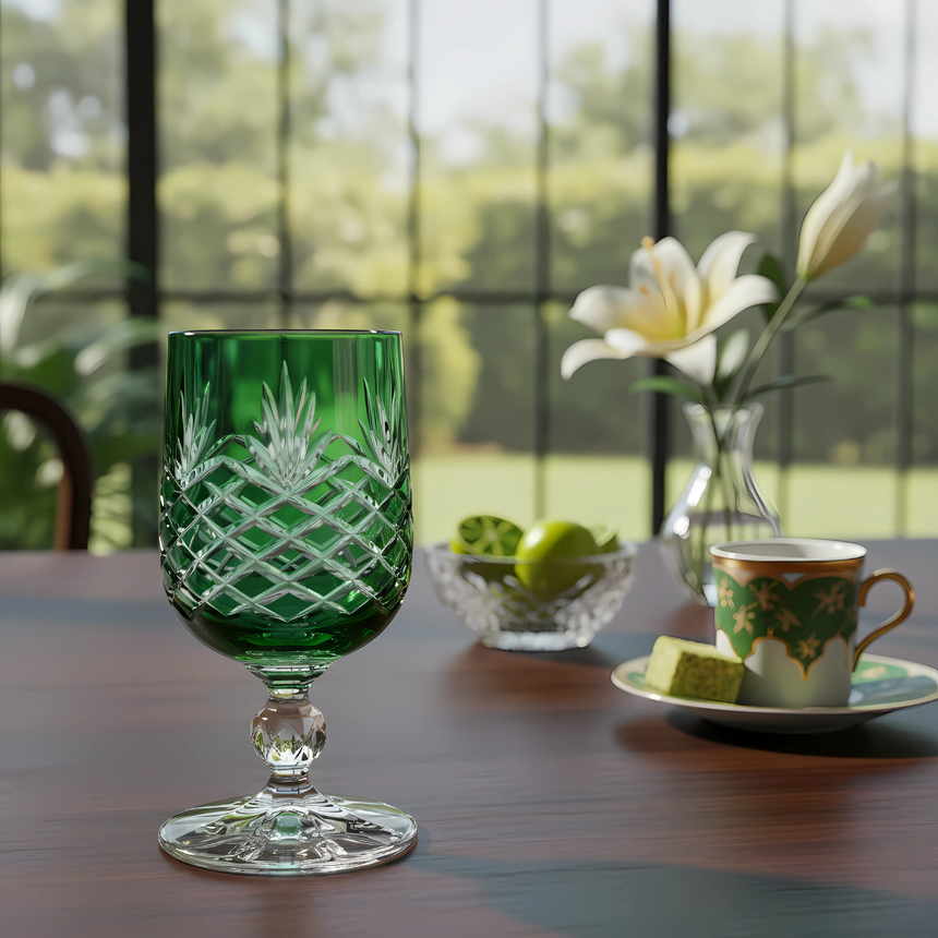 Bohemia Crystal Ara Kahve Yanı Su Bardağı - Margerie Crystal