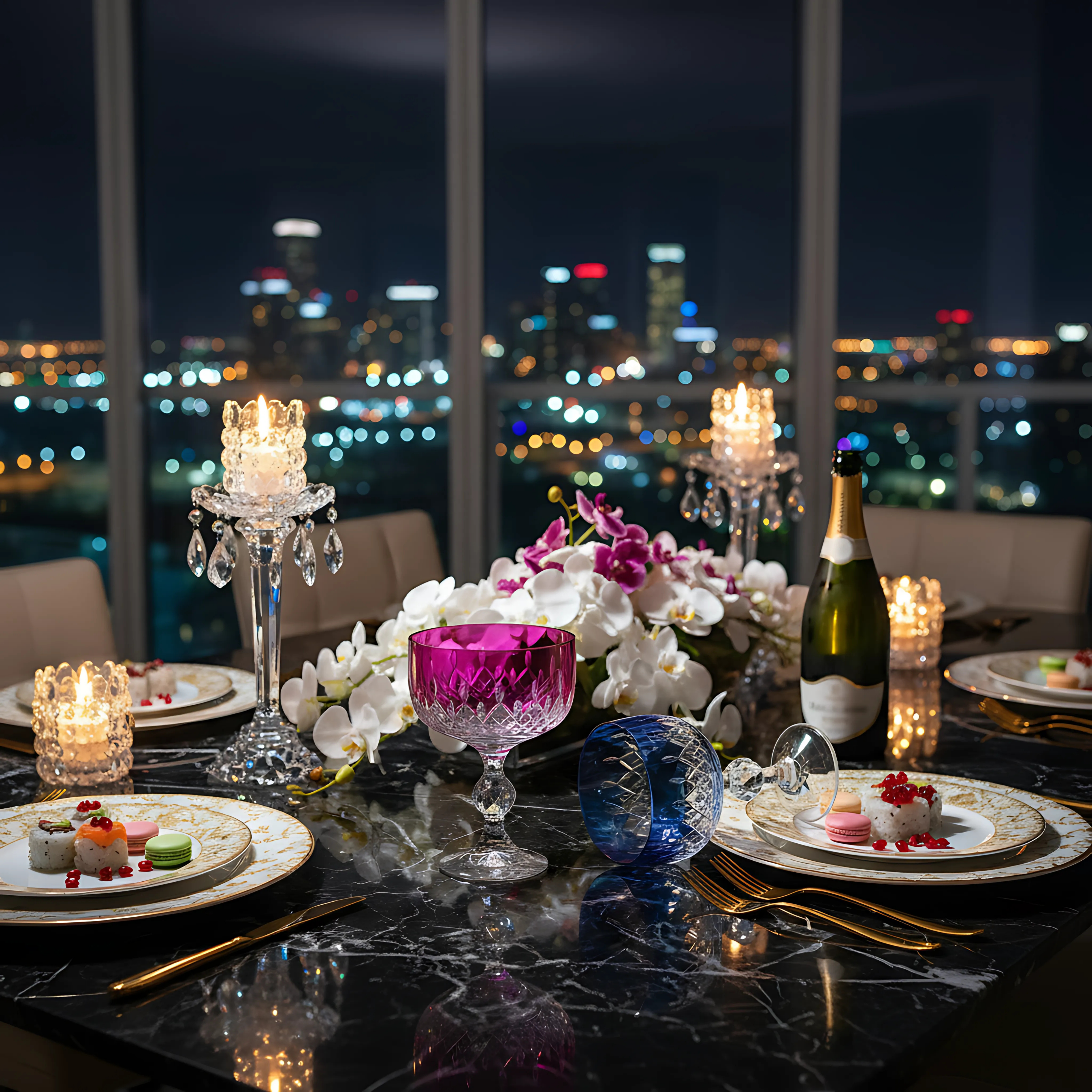 Bohemia Crystal Dondurmalık - Margerie Crystal