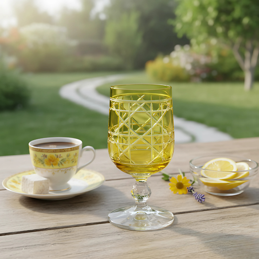 Bohemia Crystal Gloria Kahve Yanı Su Bardağı - Margerie Crystal