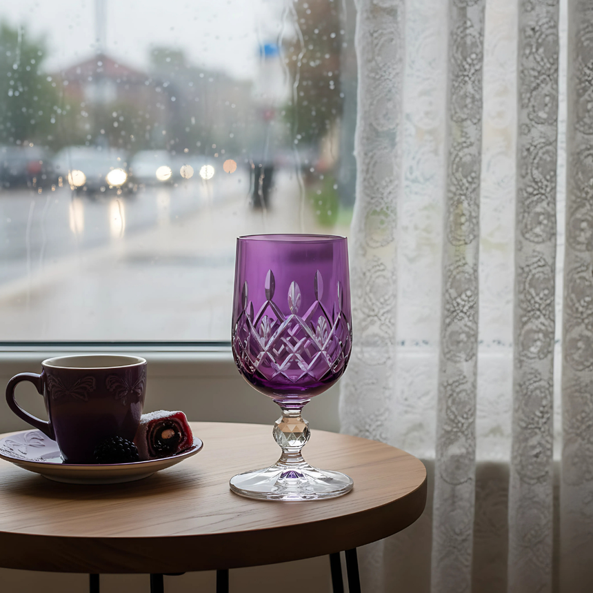 Bohemia Crystal ARIA Kahve Yanı Su Bardağı - Margerie Crystal