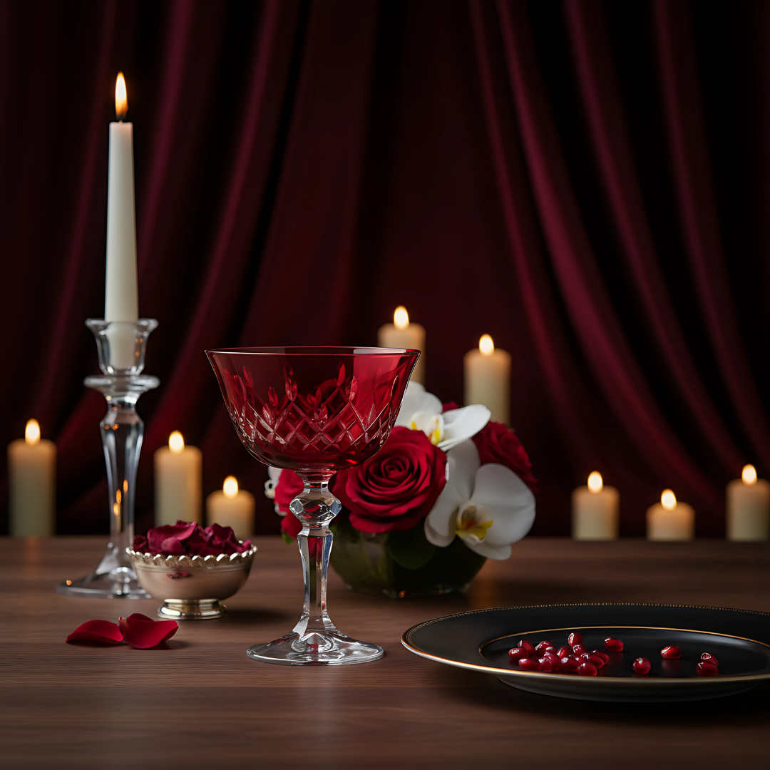 Bohemia Crystal ARIA Kristal Kadeh - Margerie Crystal