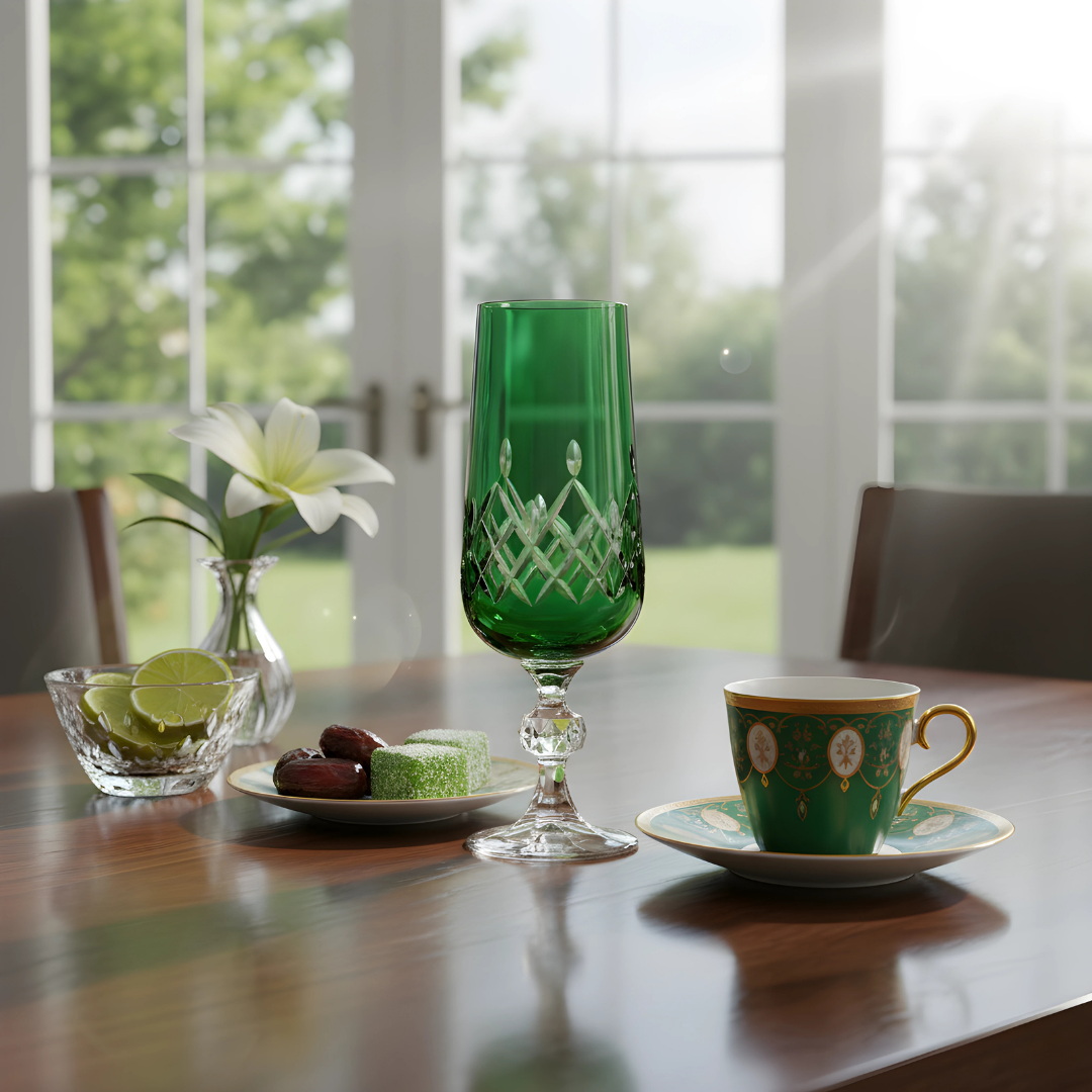 Bohemia Crystal ARIA Flüt Kadeh - Margerie Crystal