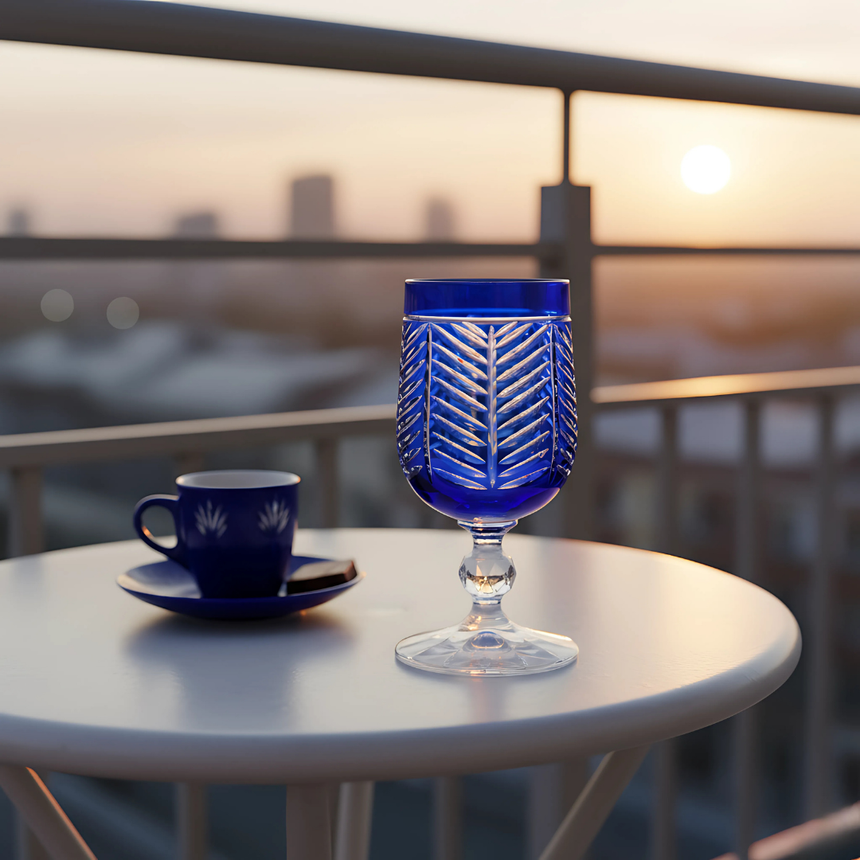 Bohemia Crystal Lanza Kahve Yanı Su Bardağı - Margerie Crystal