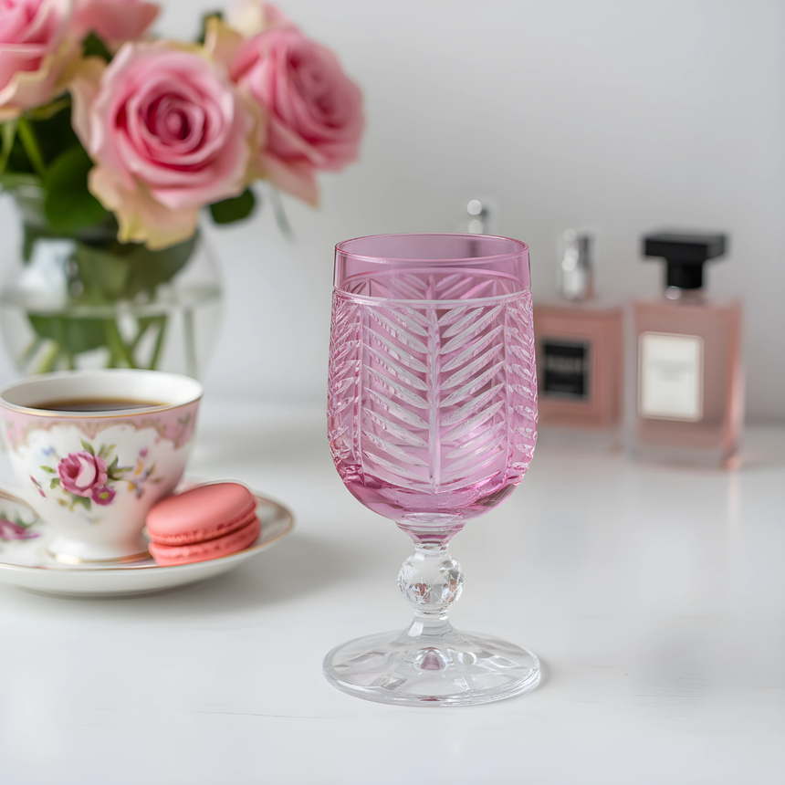 Bohemia Crystal Lanza Kahve Yanı Su Bardağı - Margerie Crystal