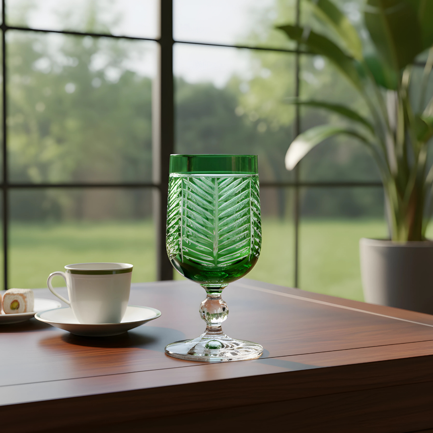 Bohemia Crystal Lanza Kahve Yanı Su Bardağı - Margerie Crystal