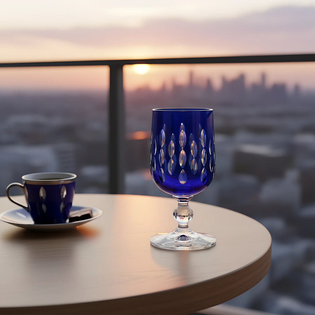 Bohemia Crystal Royal Kahve Yanı Su Bardağı - Margerie Crystal