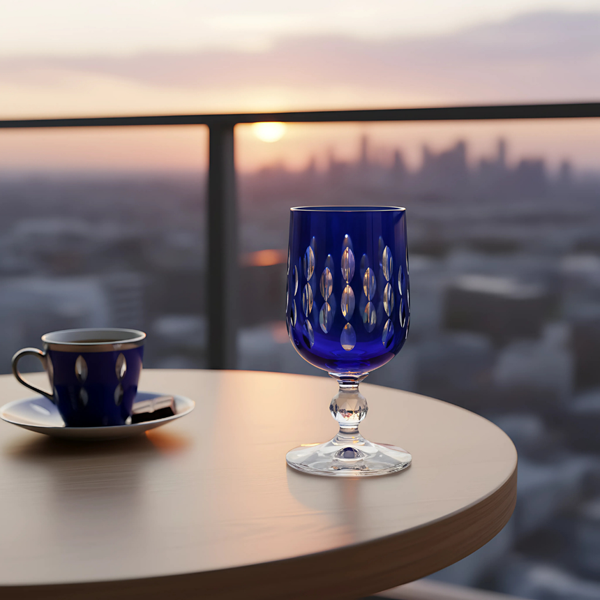 Bohemia Crystal Royal Kahve Yanı Su Bardağı - Margerie Crystal