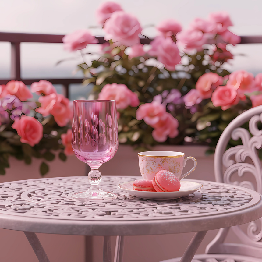 Bohemia Crystal Royal Kahve Yanı Su Bardağı - Margerie Crystal